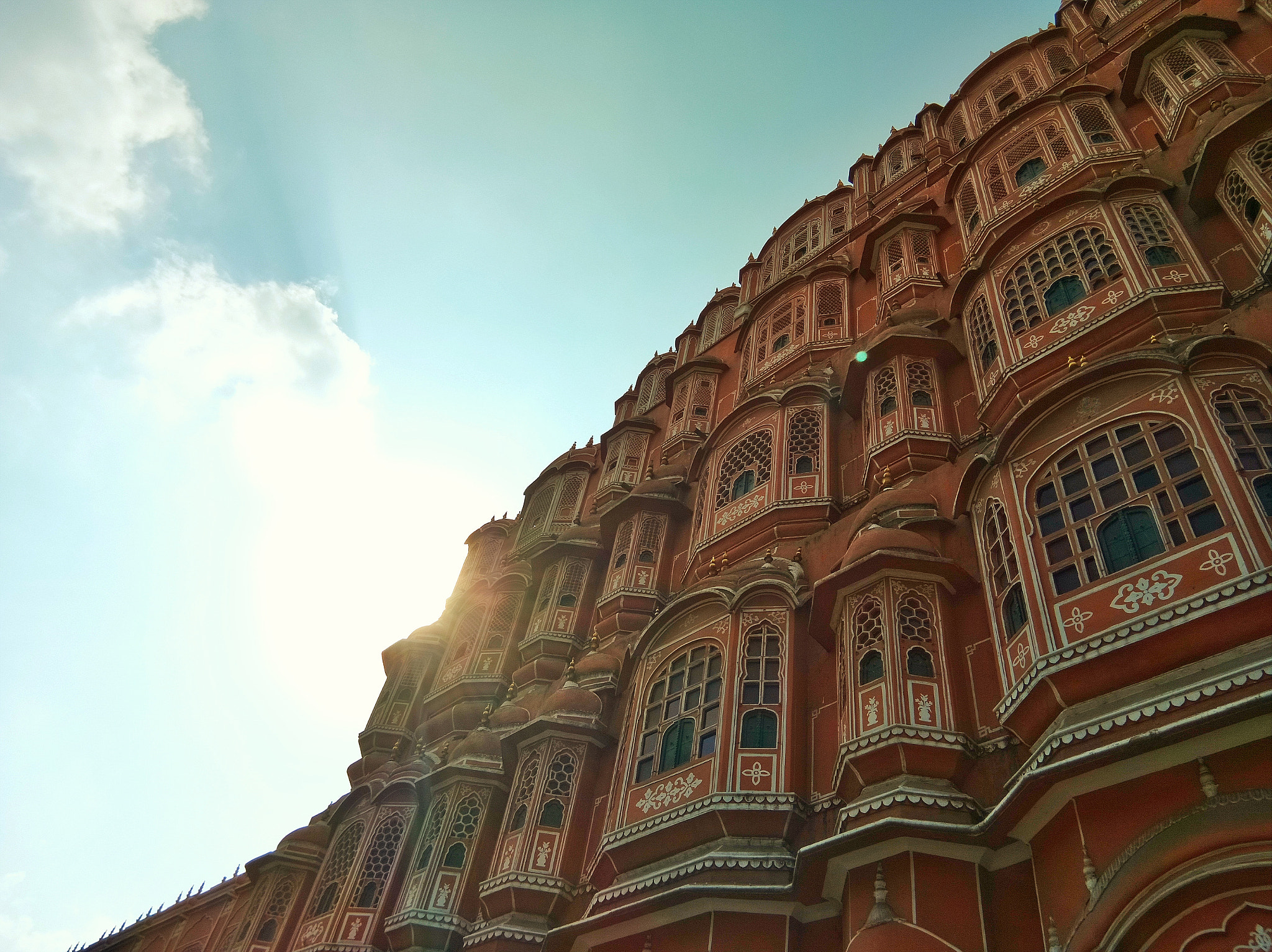 GIONEE F103 Pro sample photo. Hawa mahal photography