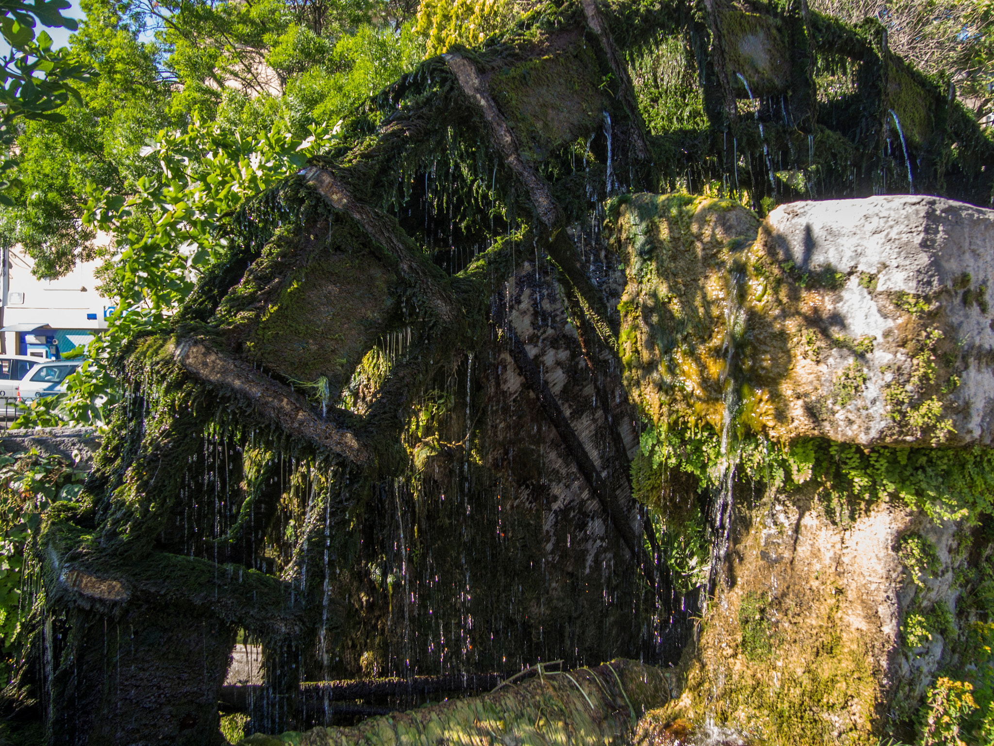 Olympus PEN E-PM2 sample photo. L'isle-sur-la-sorgue_watermill photography