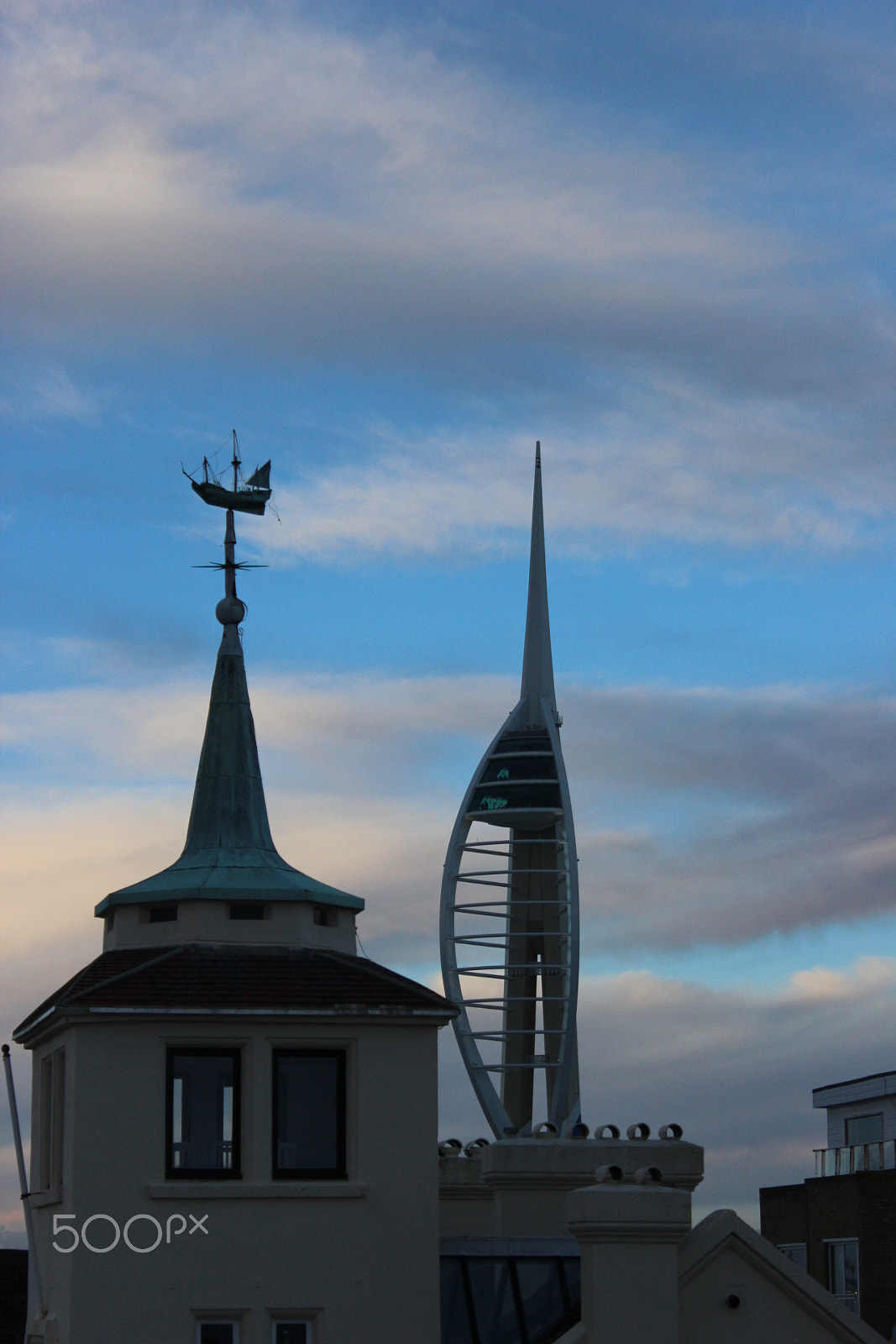 Canon EF-S 18-55mm F3.5-5.6 IS sample photo. Coolest weathervane photography