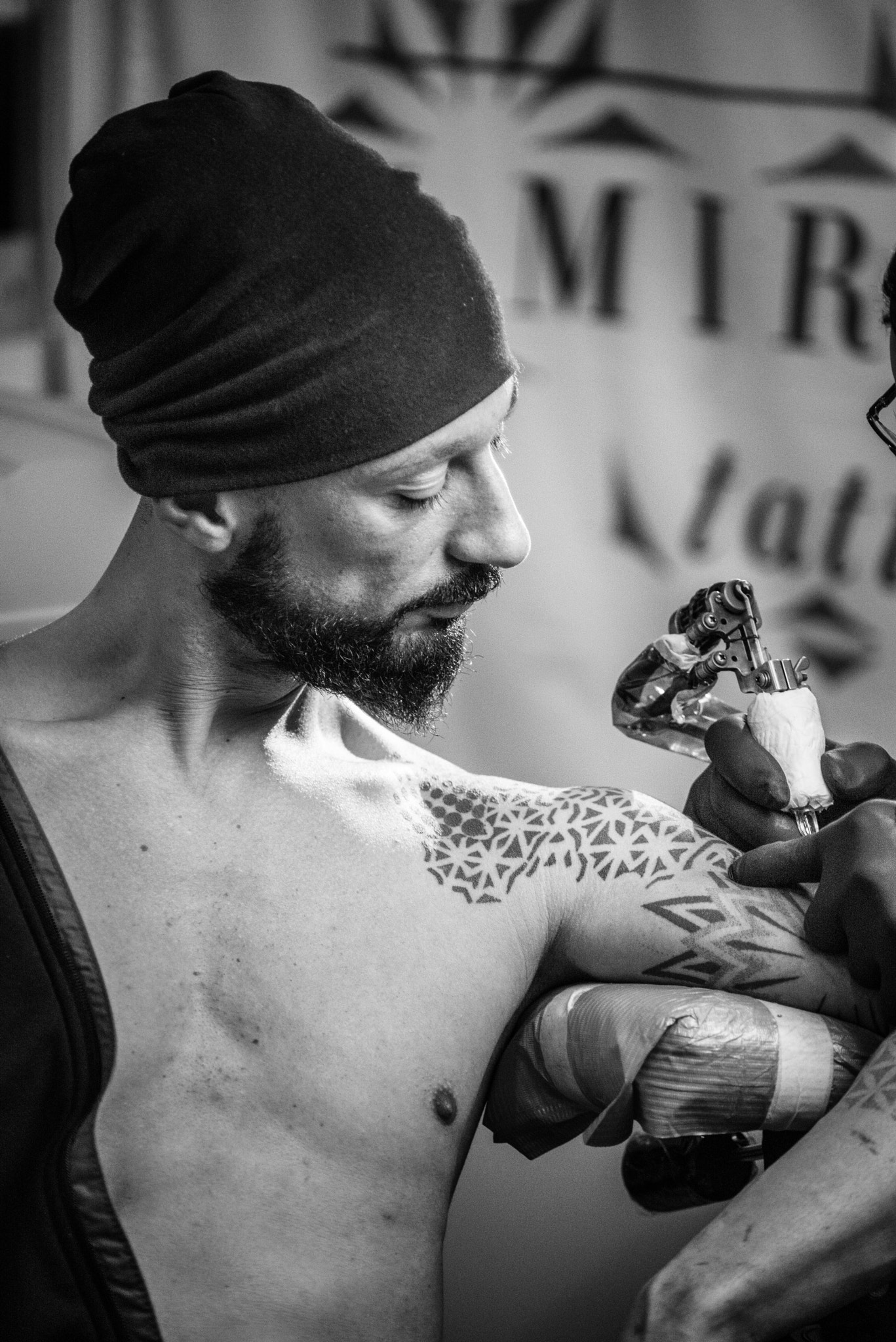 Nikon D600 sample photo. Milano tattoo convention photography
