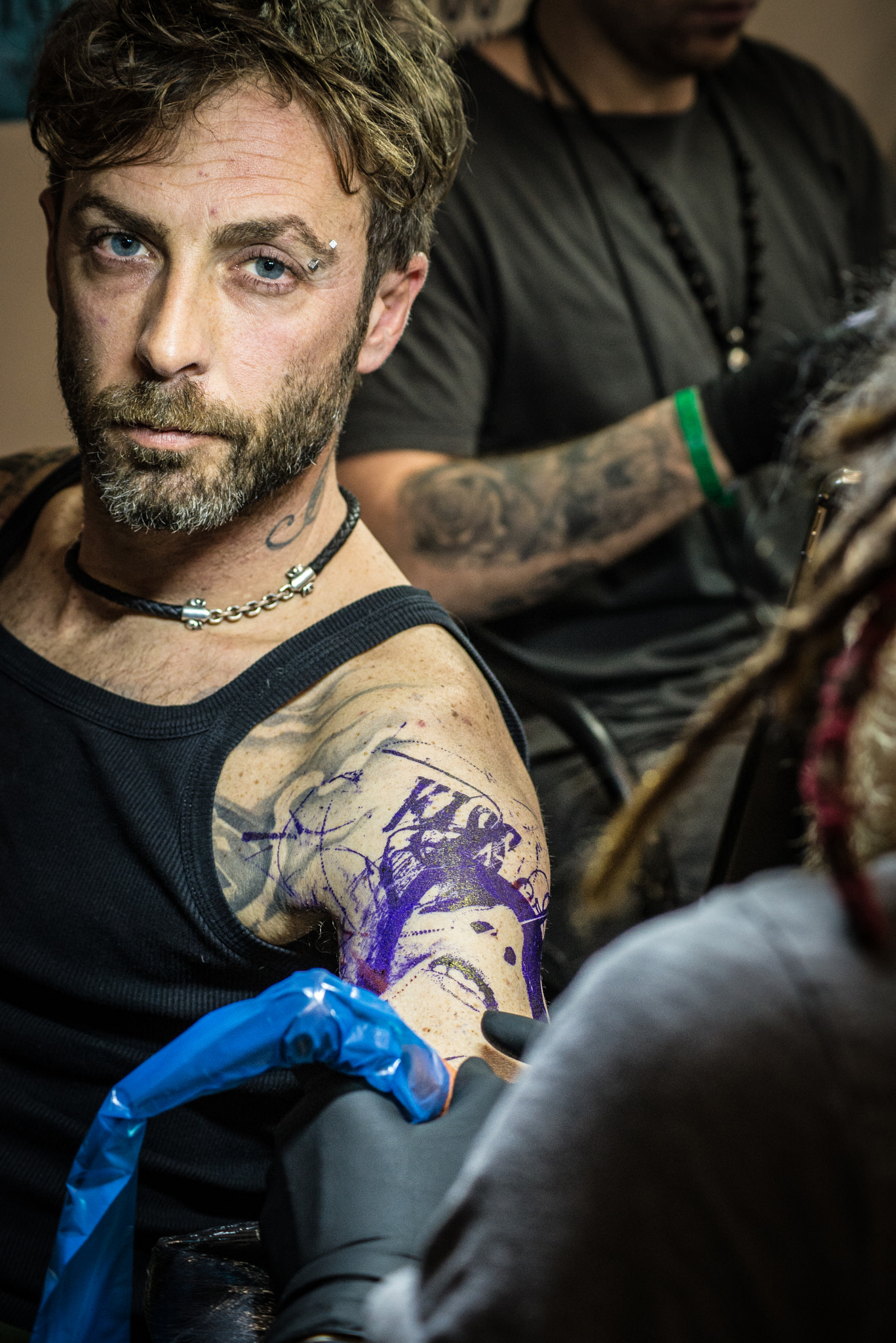 Nikon D600 sample photo. Milano tattoo convention photography