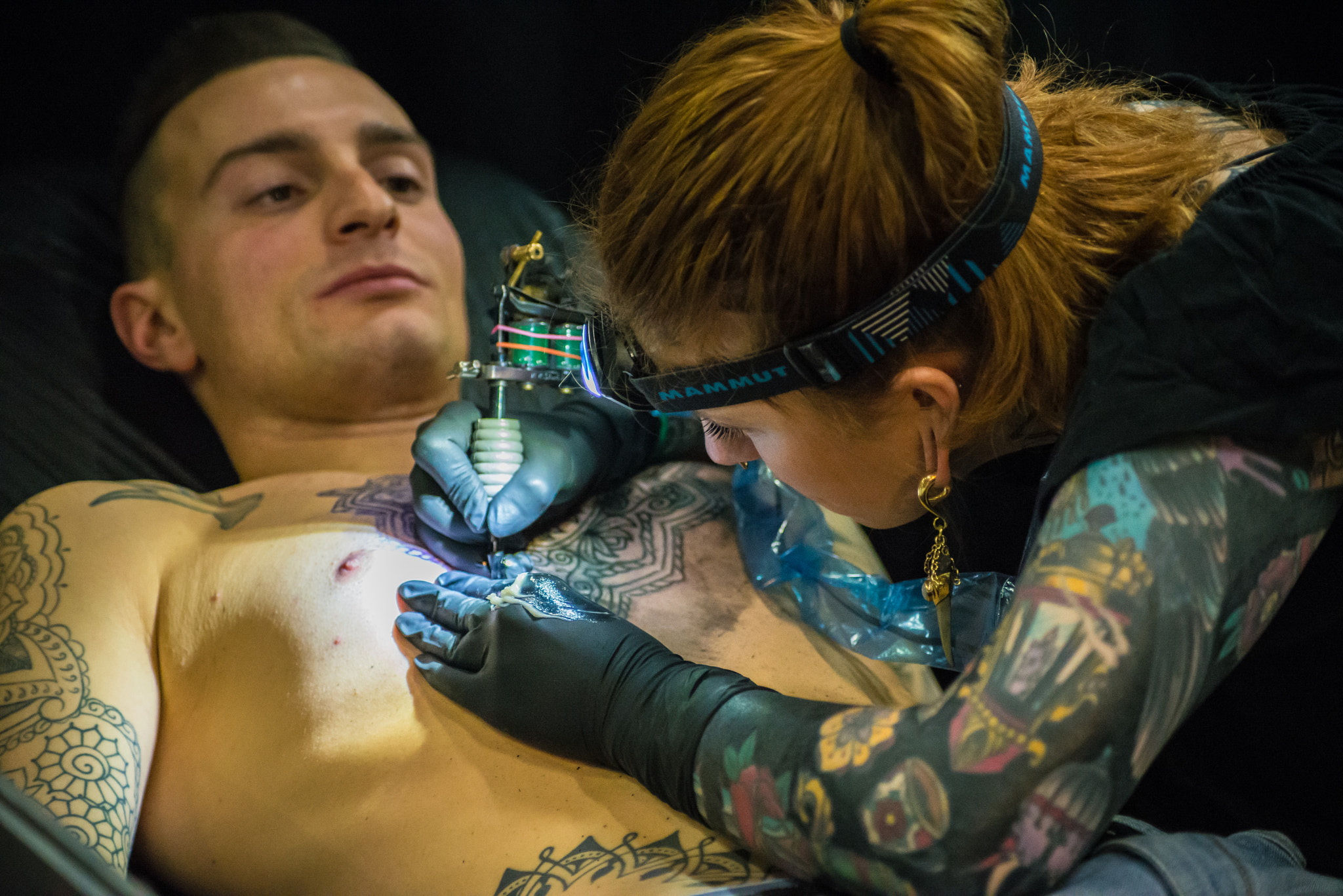 Nikon D600 sample photo. Milano tattoo convention photography