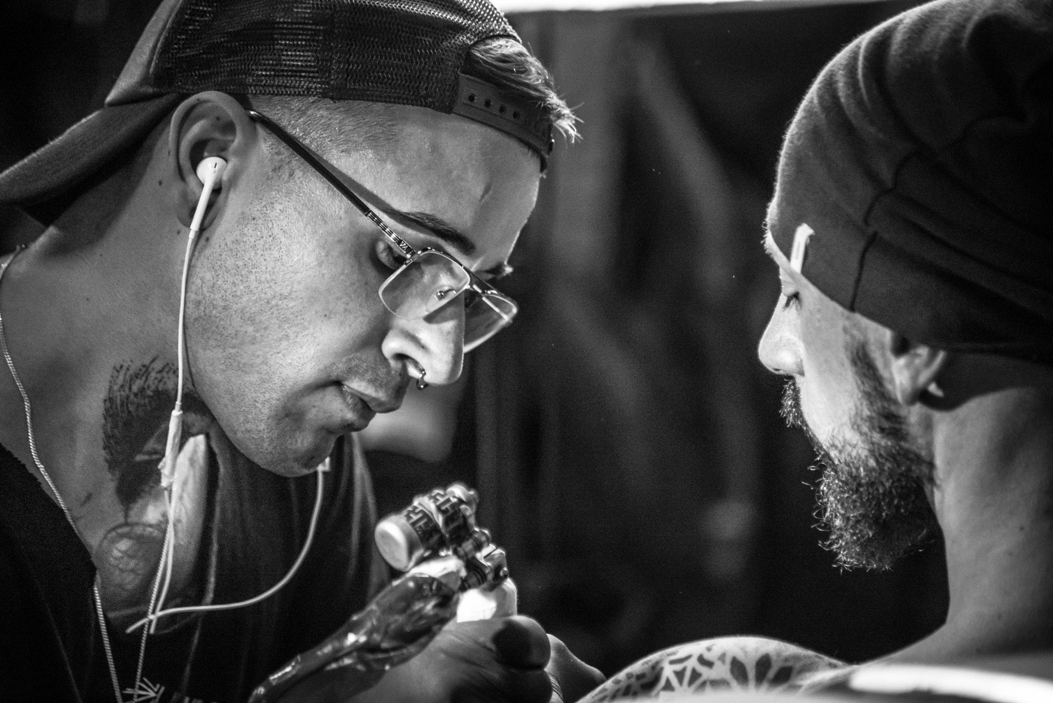 Nikon D600 sample photo. Milano tattoo convention photography