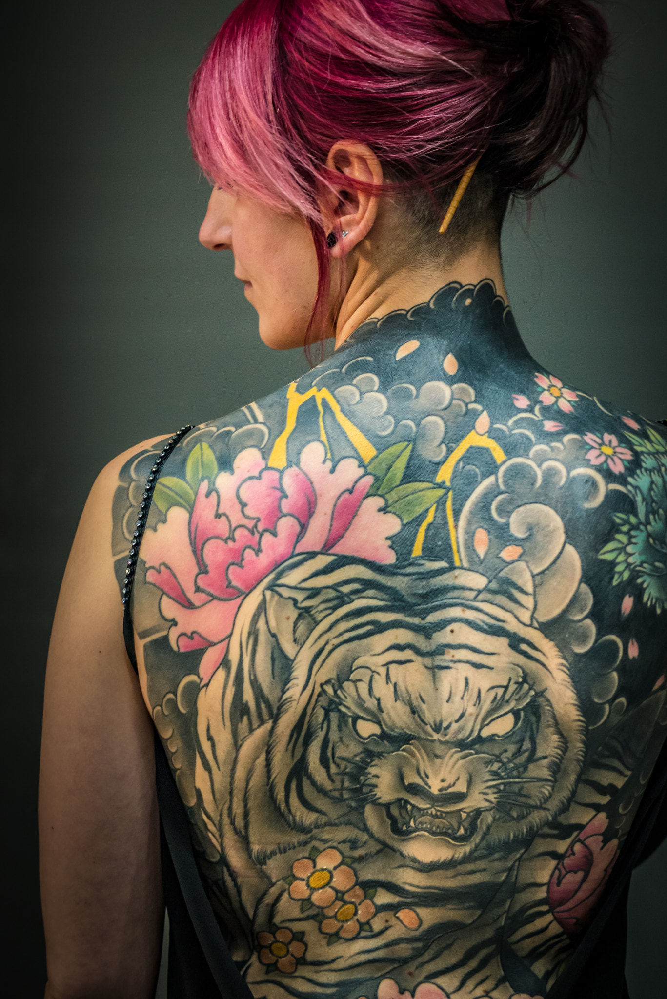 Nikon D600 sample photo. Milano tattoo convention photography