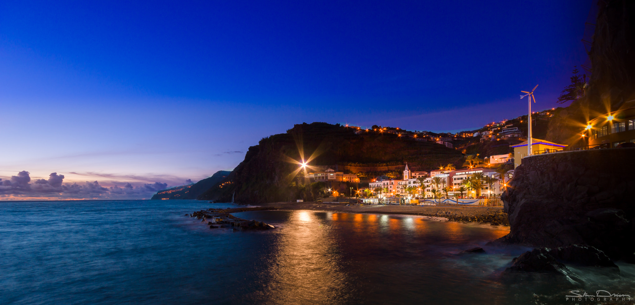 Sony SLT-A77 + Sigma AF 10-20mm F4-5.6 EX DC sample photo. Ponta do sol evening photography