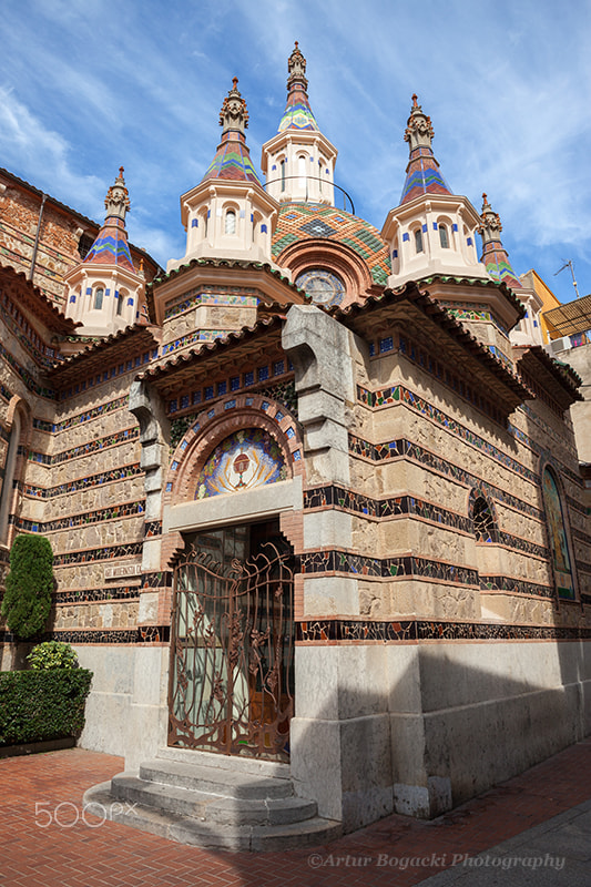 Canon EF 24mm F2.8 IS USM sample photo. Sant roma church in lloret de mar photography