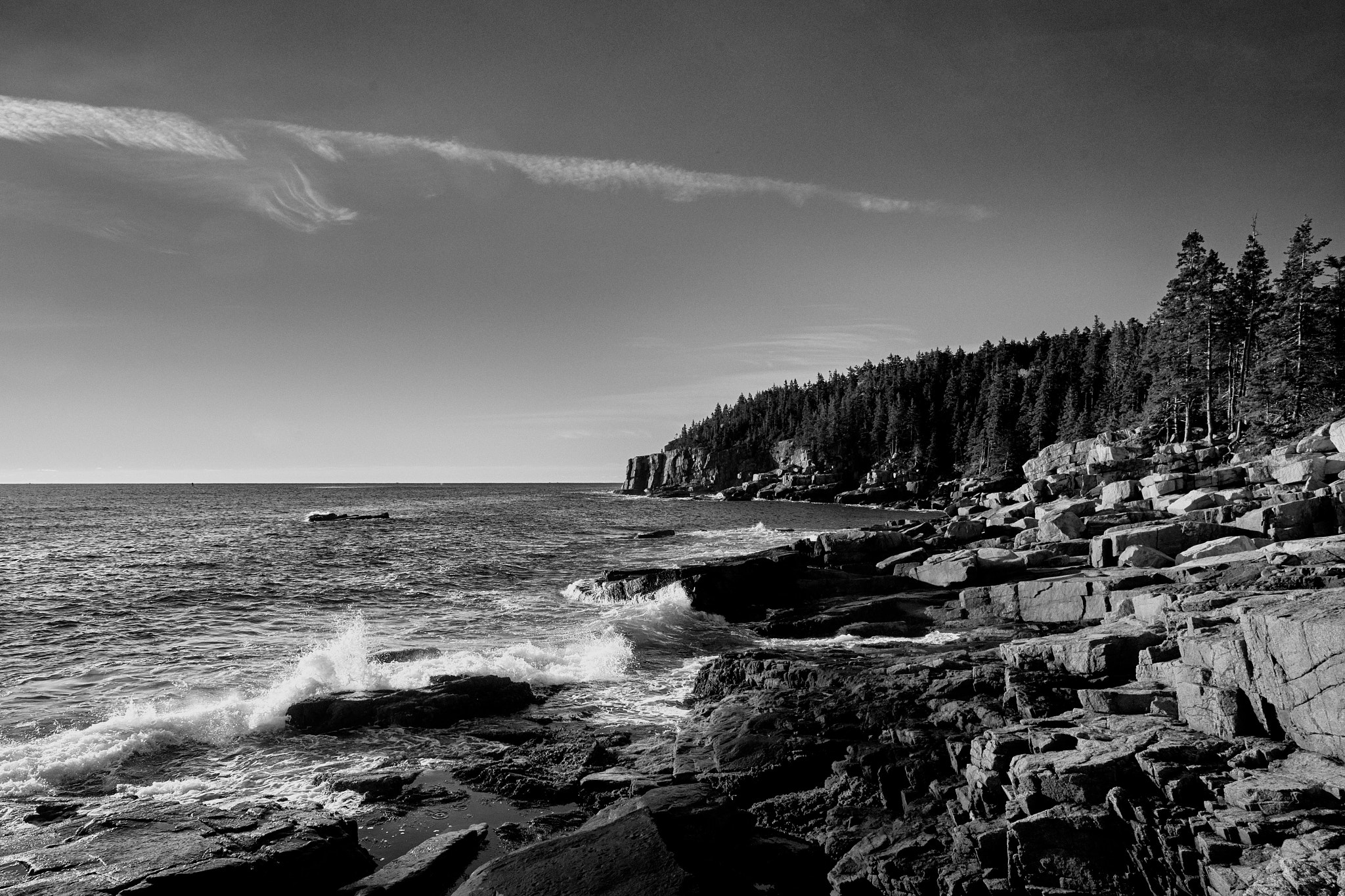 Nikon AF-S Nikkor 20mm F1.8G ED sample photo. On the rocks photography