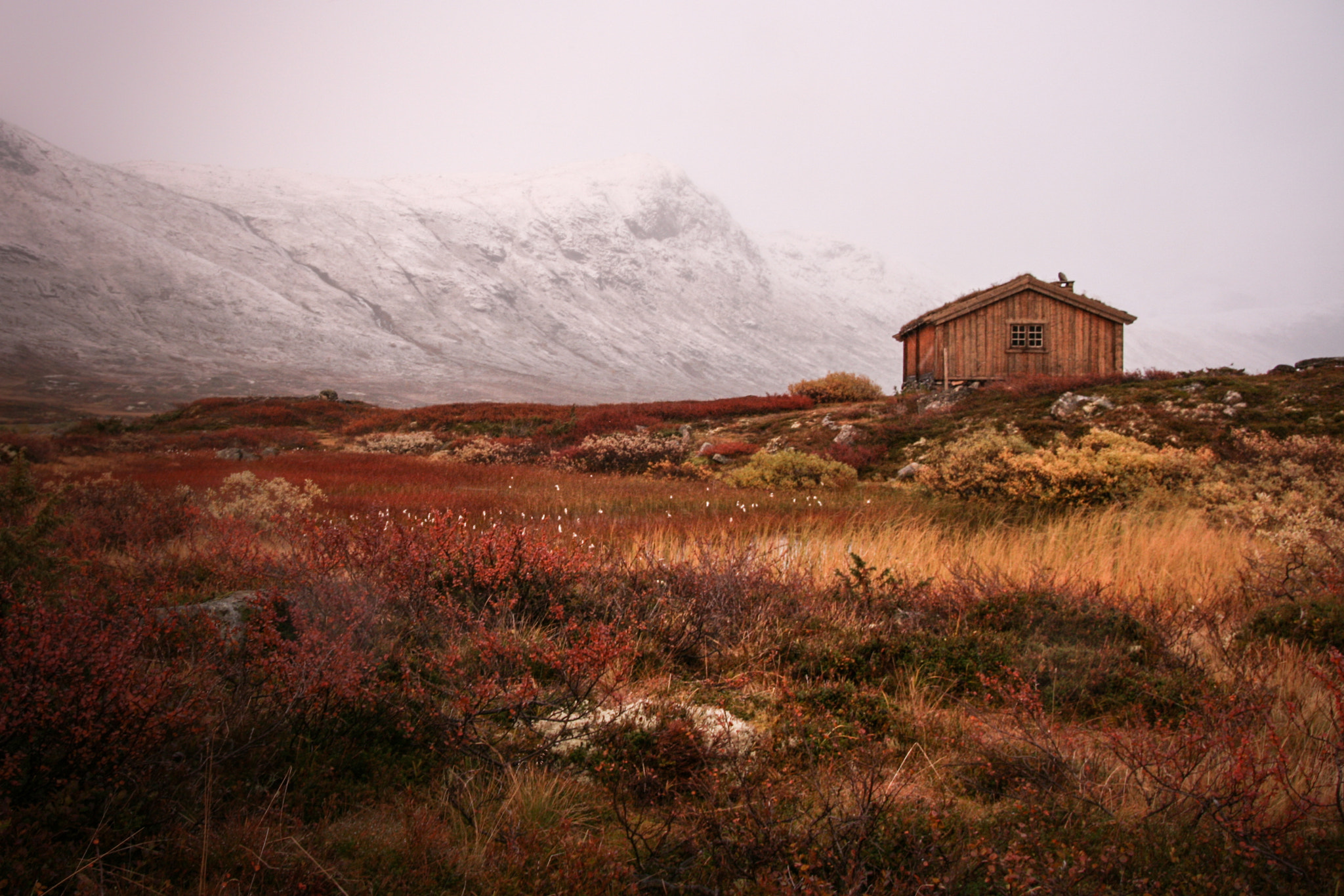 Sigma 18-50mm f/2.8 Macro sample photo. Mountain cabin photography