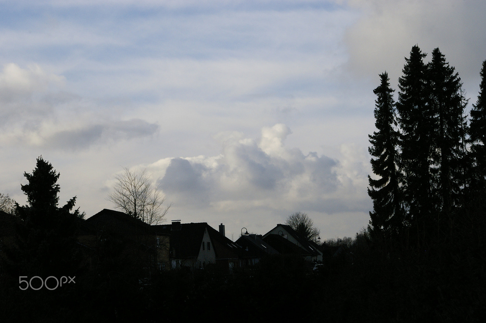 Pentax K100D Super sample photo. Cloudy sky photography