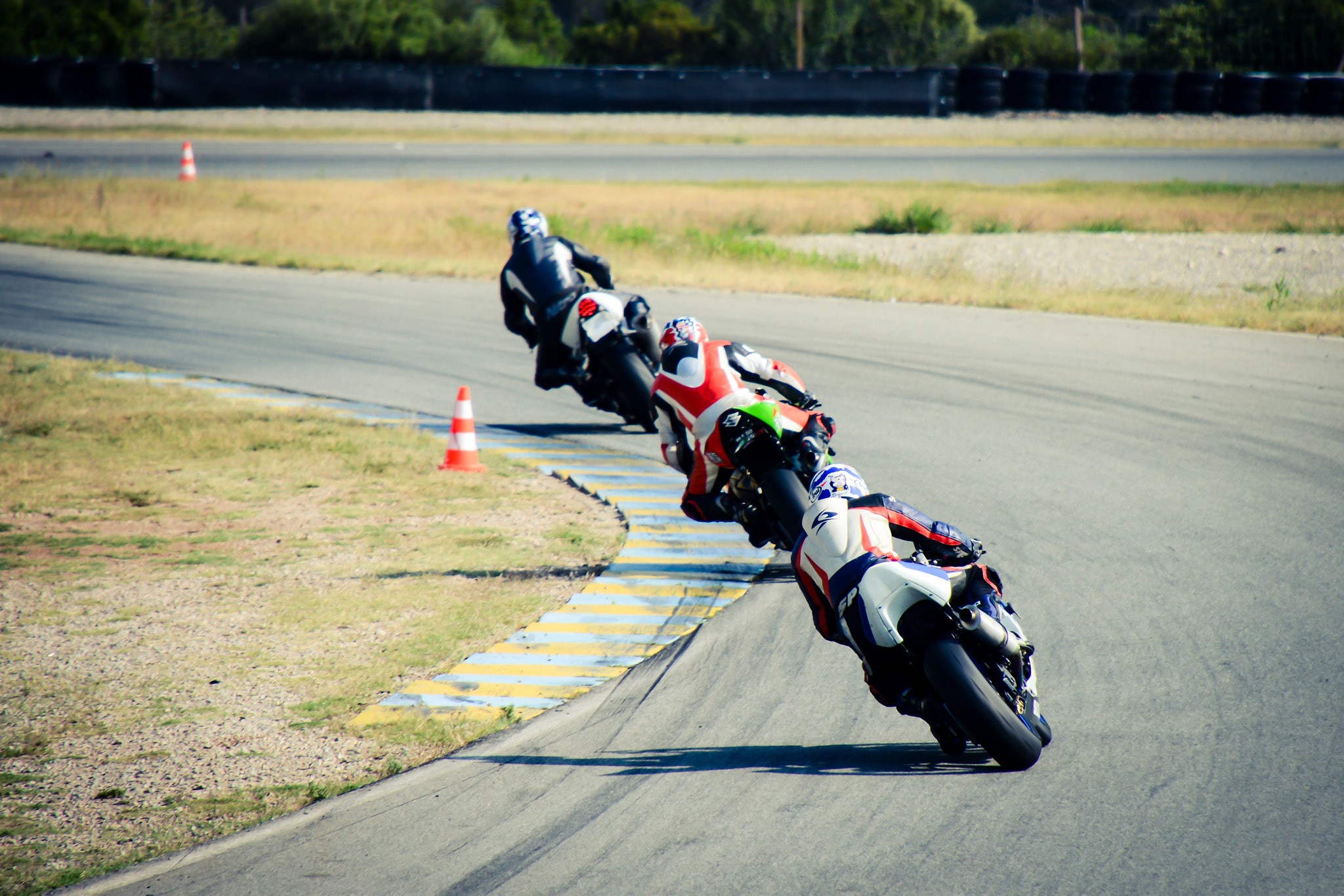 Nikon D800 sample photo. Motorbike single file - tripix studio photography