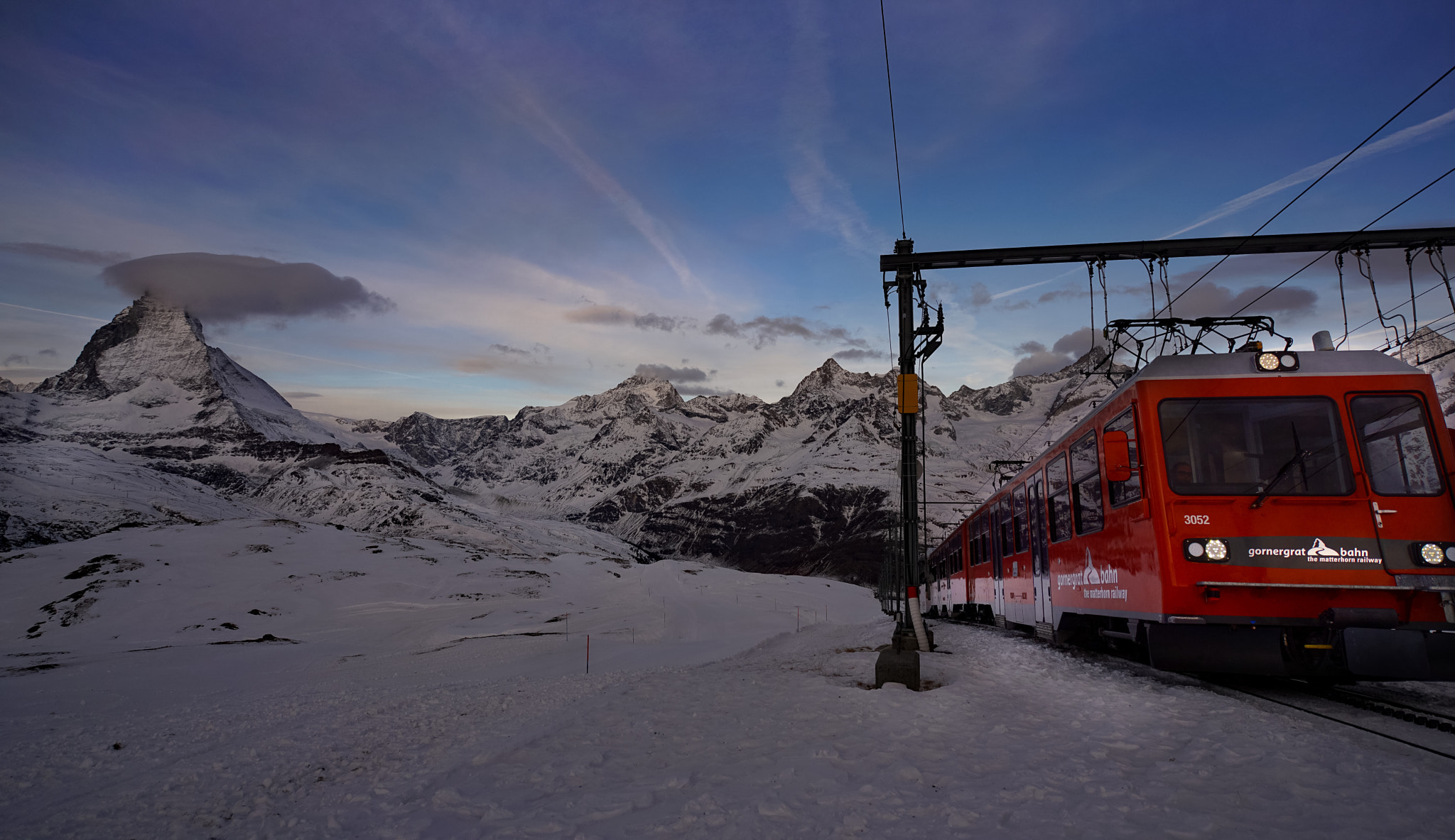 Sony Vario-Tessar T* FE 16-35mm F4 ZA OSS sample photo. Gornergrat bahn photography
