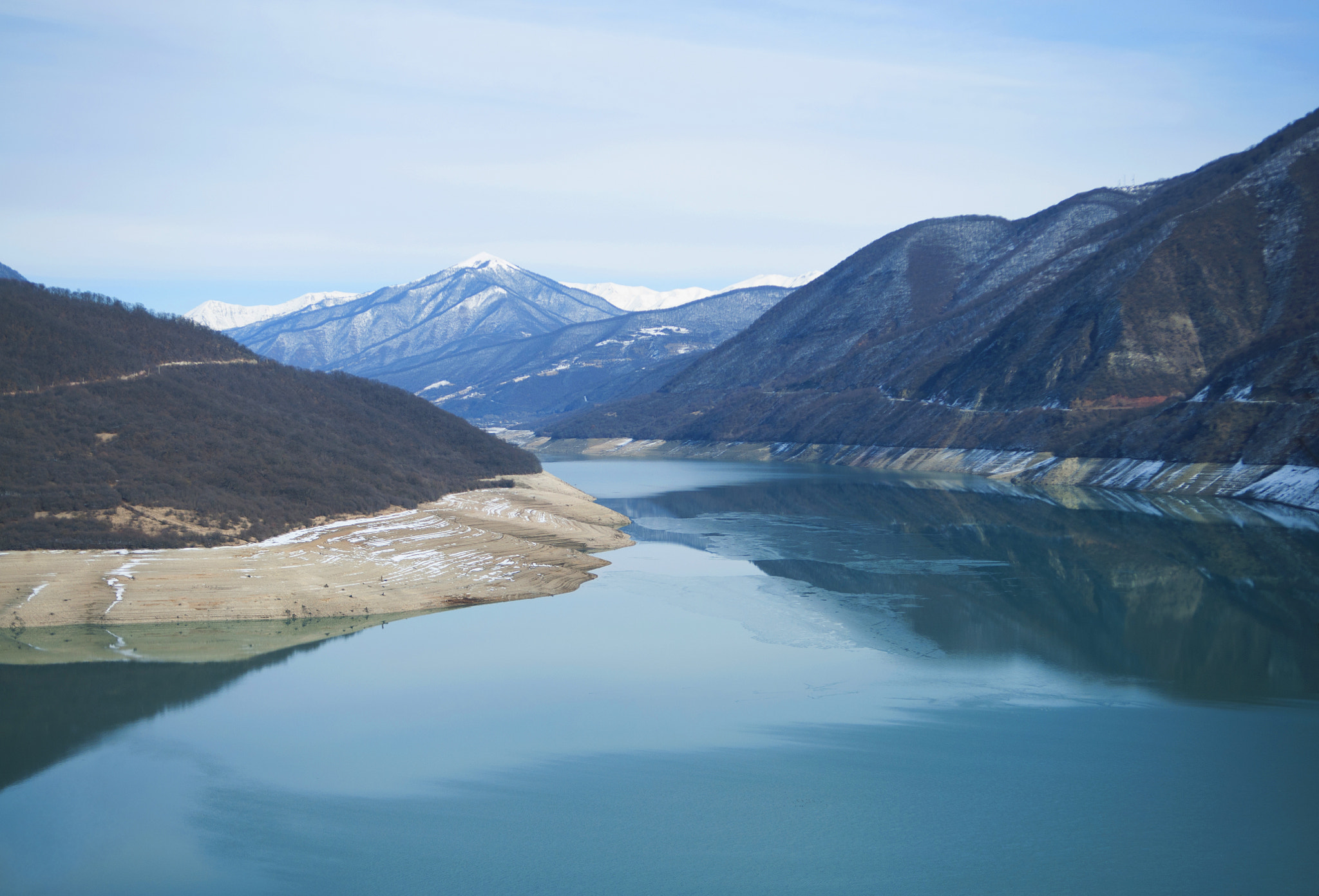 Nikon D5000 sample photo. Mountain lake photography