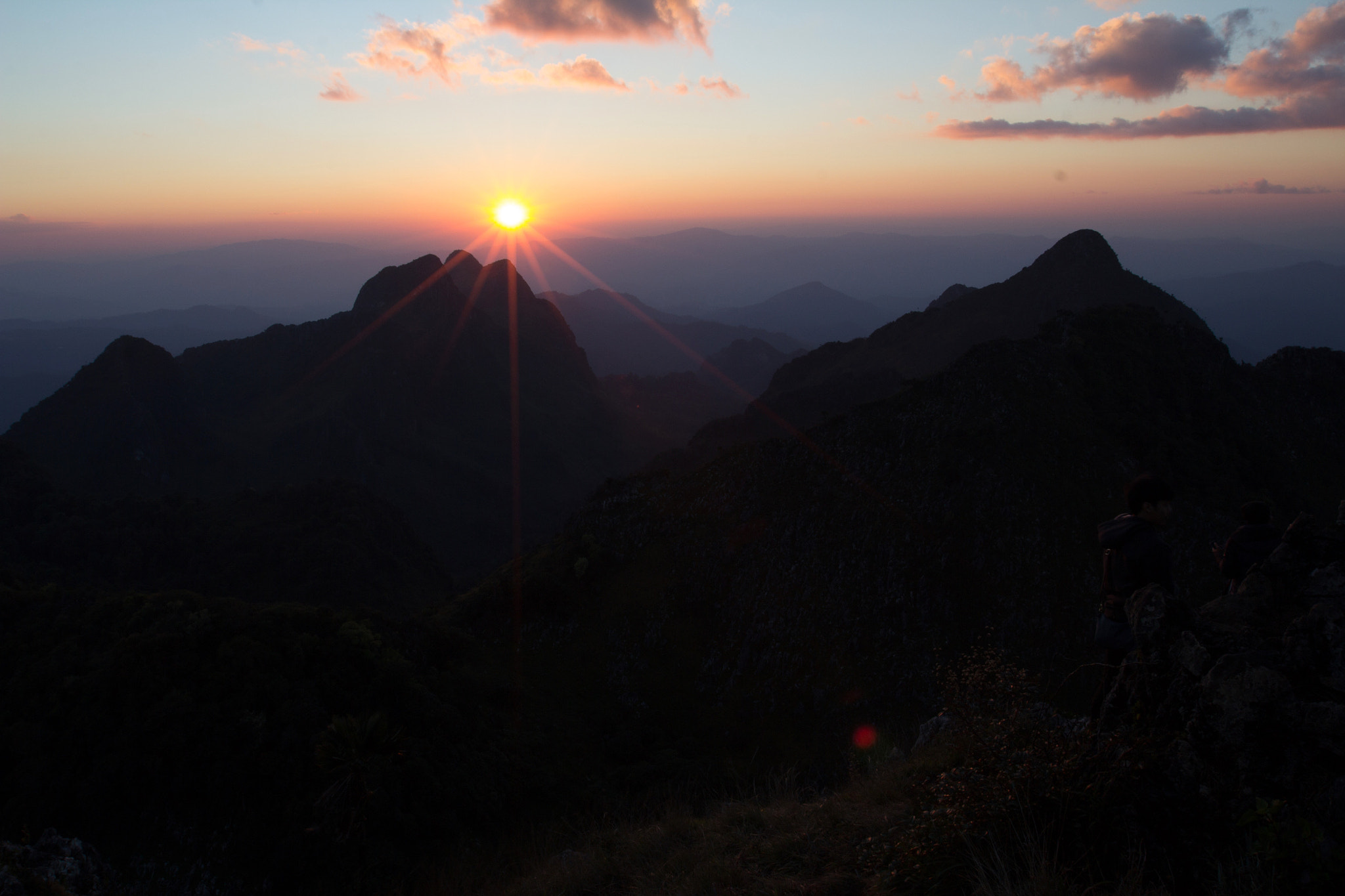 Canon EF 16-35mm F2.8L II USM sample photo. Sunset at doi chaing dao photography
