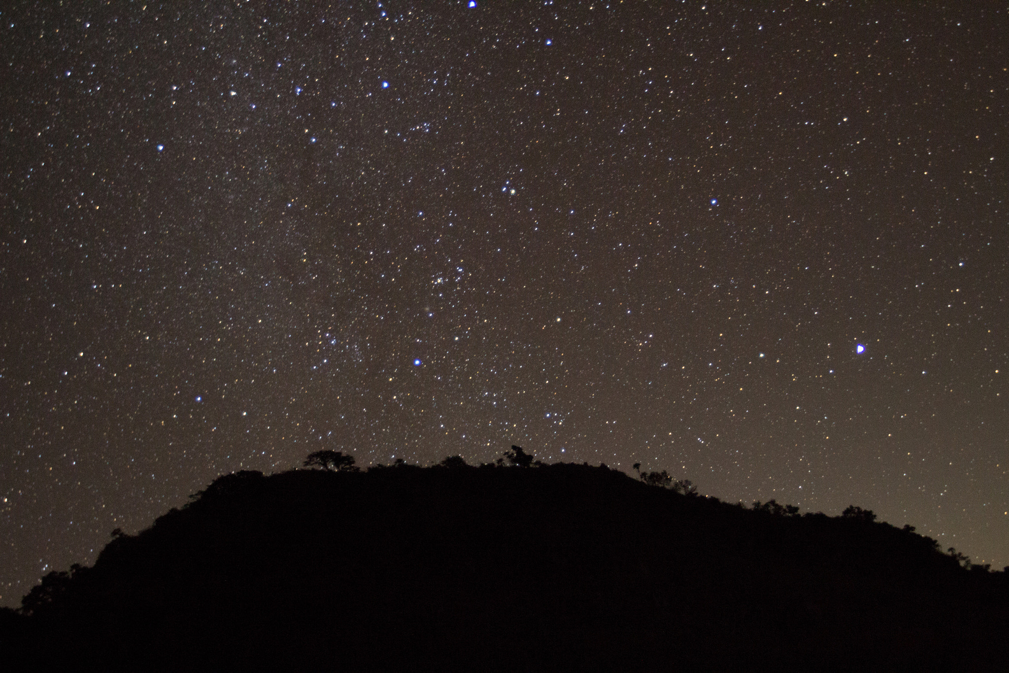 Canon EF 16-35mm F2.8L II USM sample photo. The mountain star photography