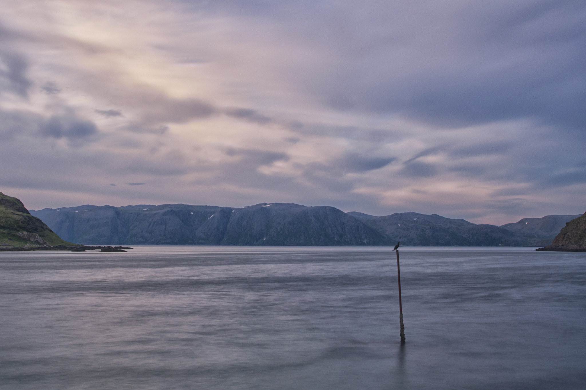Pentax K-3 sample photo. Peaceful summer night in honningsvag photography