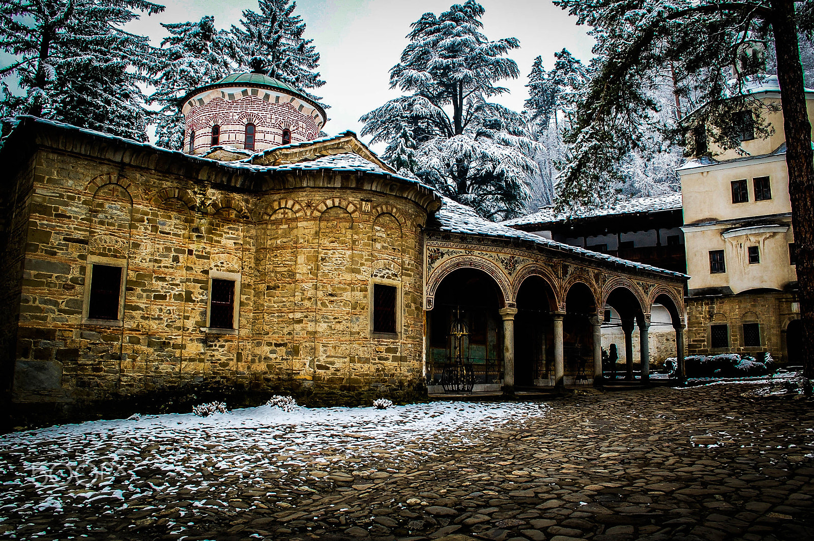 Nikon D40 sample photo. Troyan monastery in bulgaria photography