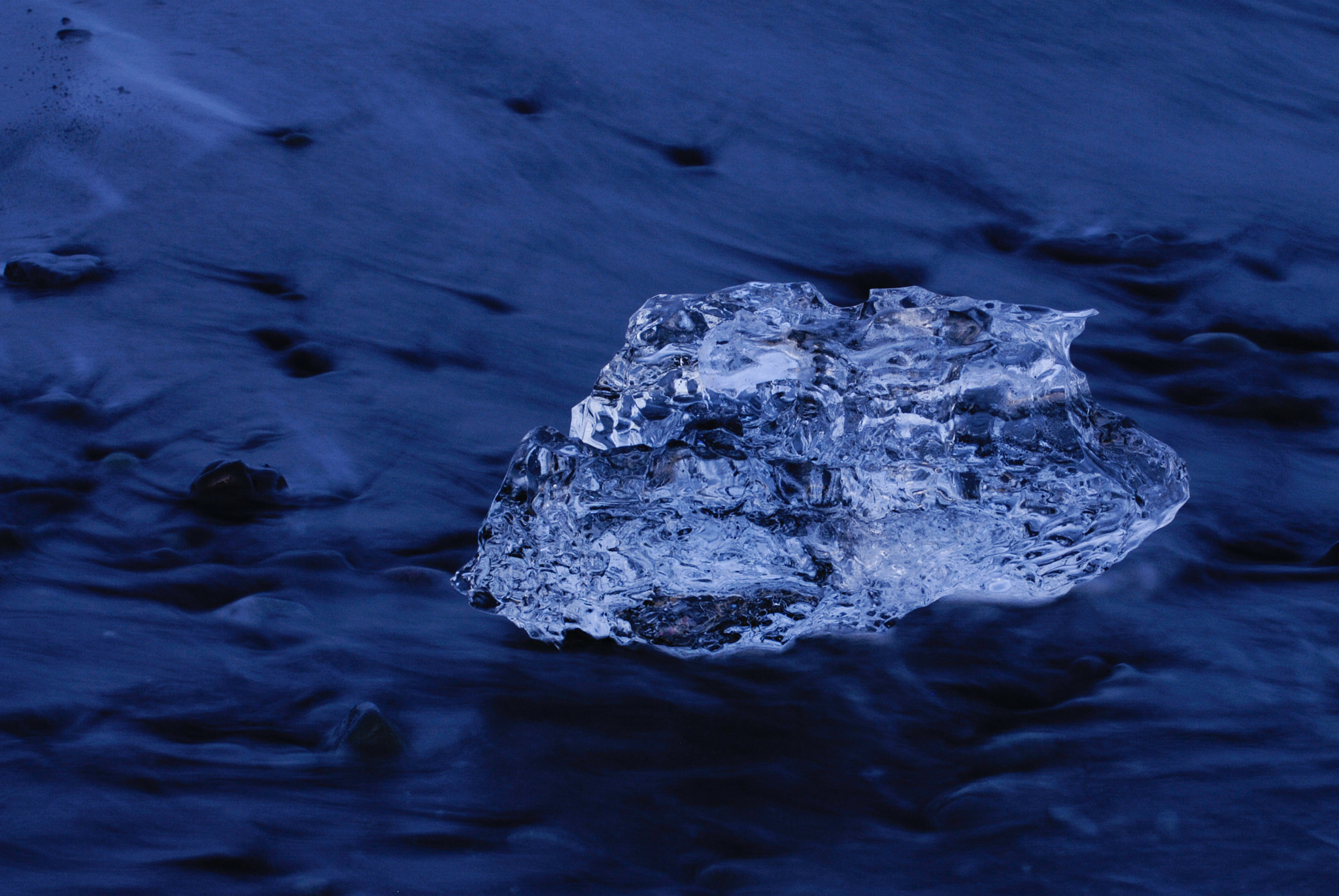 Nikon D200 sample photo. Blue ice photography