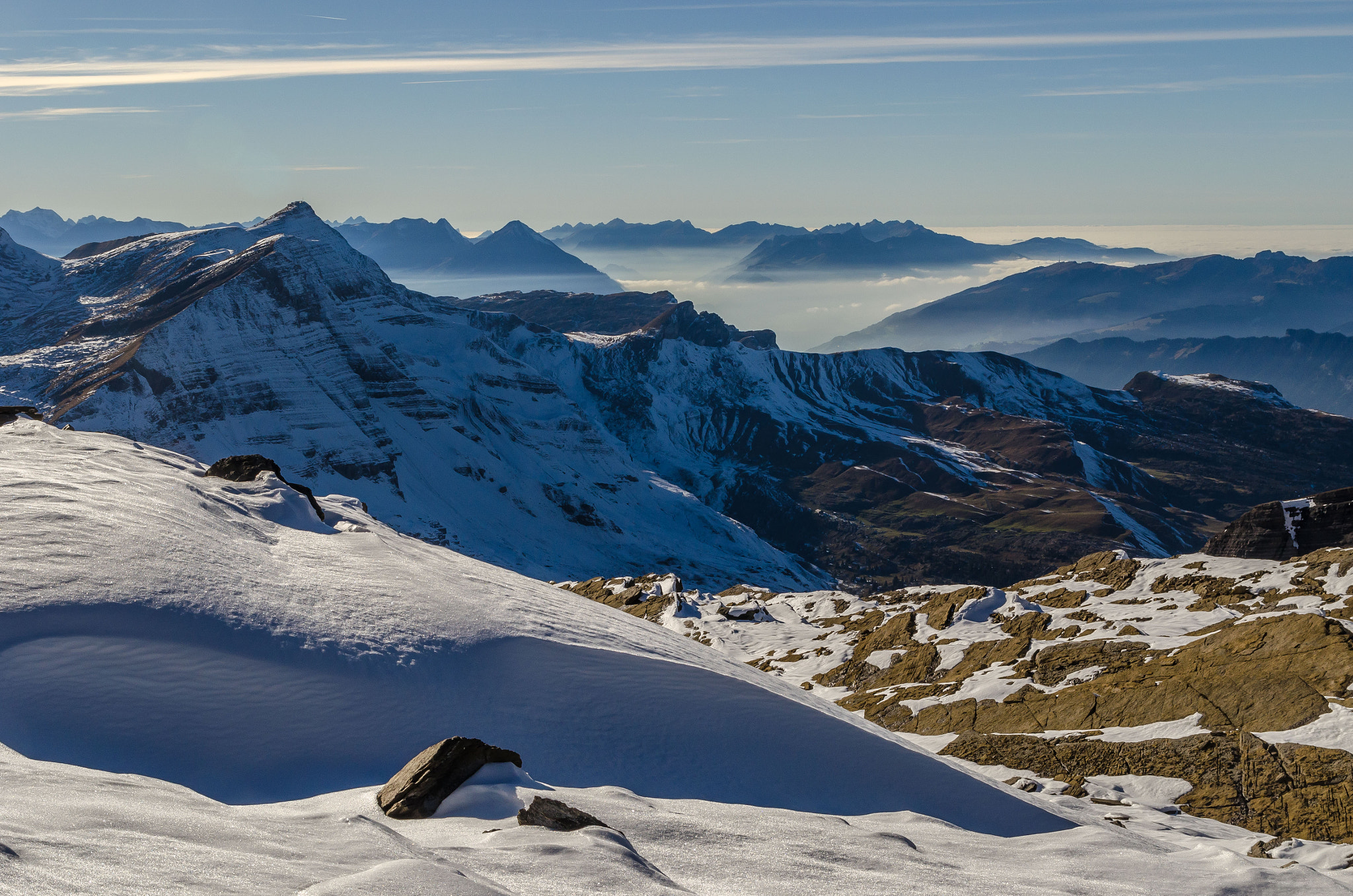 Nikon D5100 + Sigma 17-70mm F2.8-4 DC Macro OS HSM sample photo. Above the fog photography