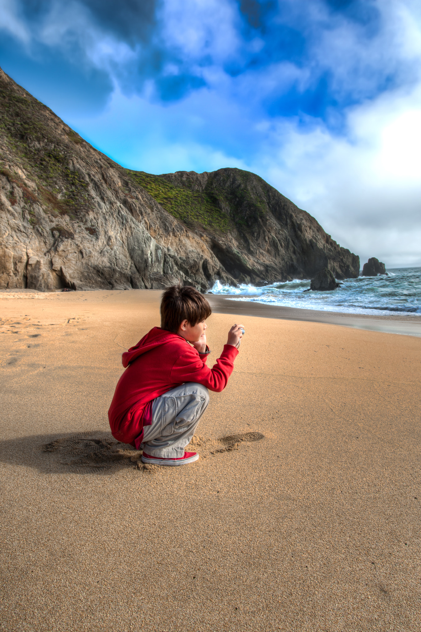 Canon EOS-1D Mark III sample photo. Beach photo helper photography