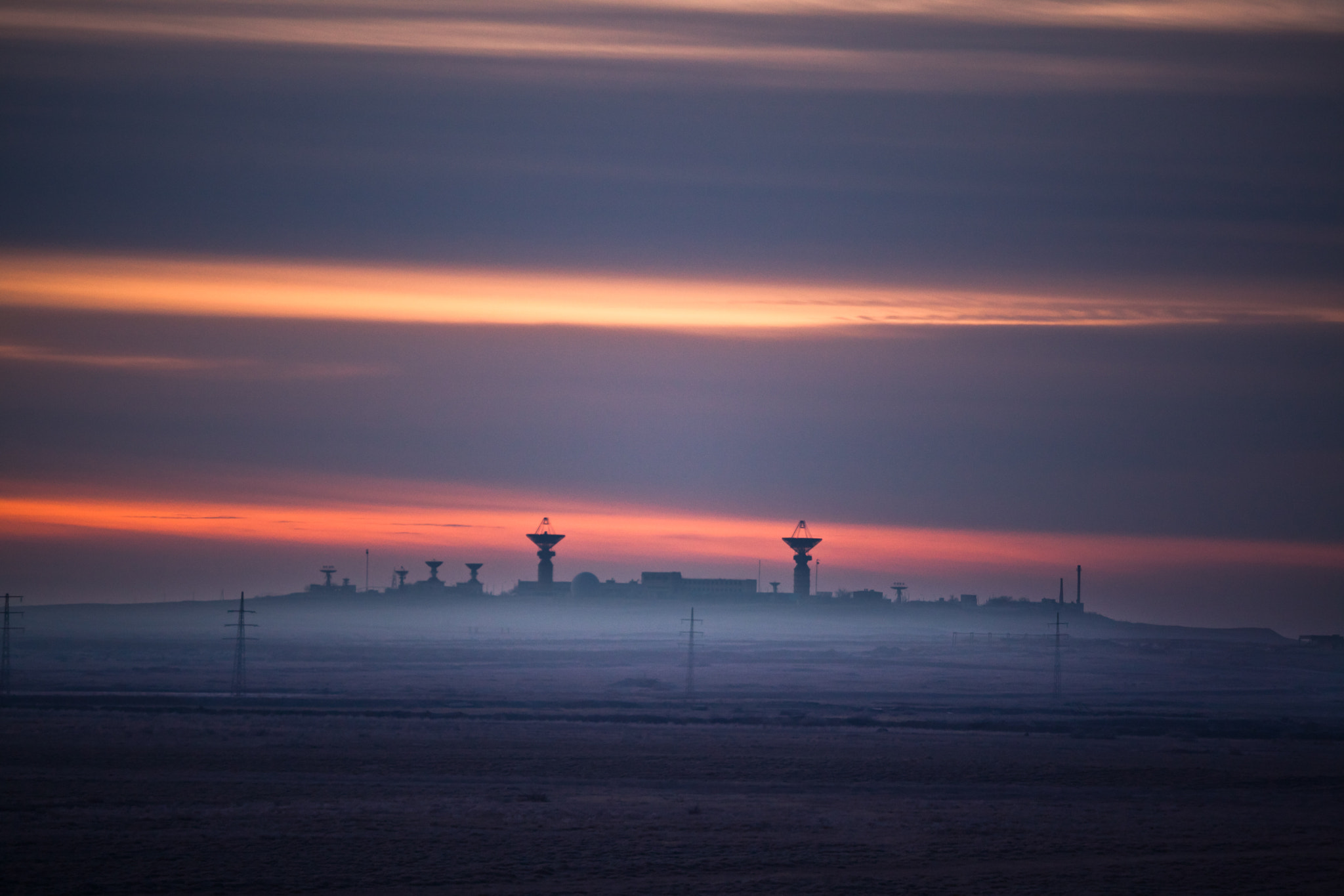 Canon EOS 5D Mark II sample photo. Baikonur sunrise photography
