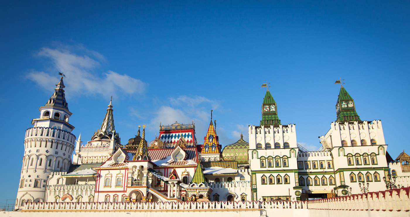 Canon EF 16-35mm F2.8L II USM sample photo. Kremlin in izmailovo photography