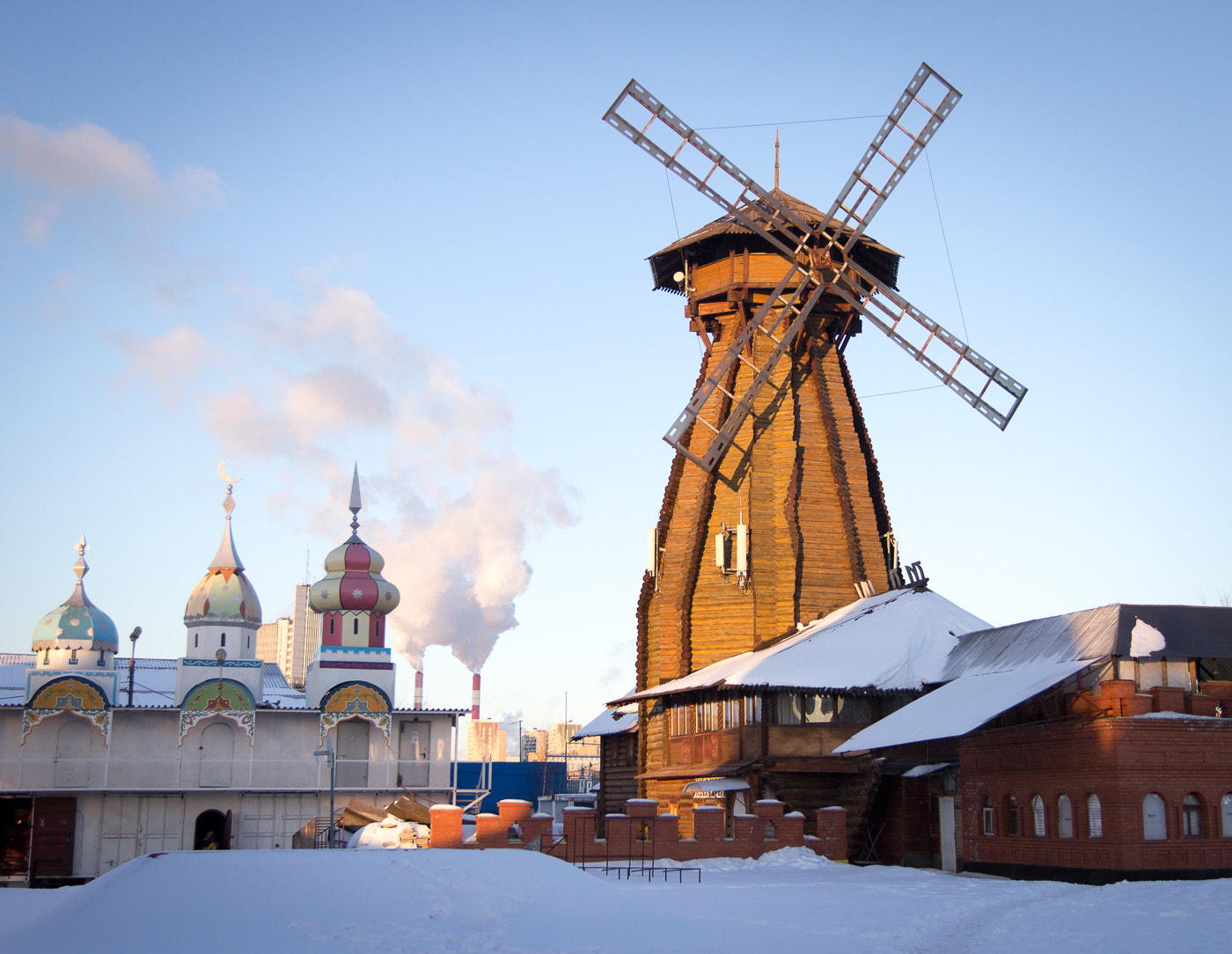 Canon EF 16-35mm F2.8L II USM sample photo. Kremlin in izmailovo photography