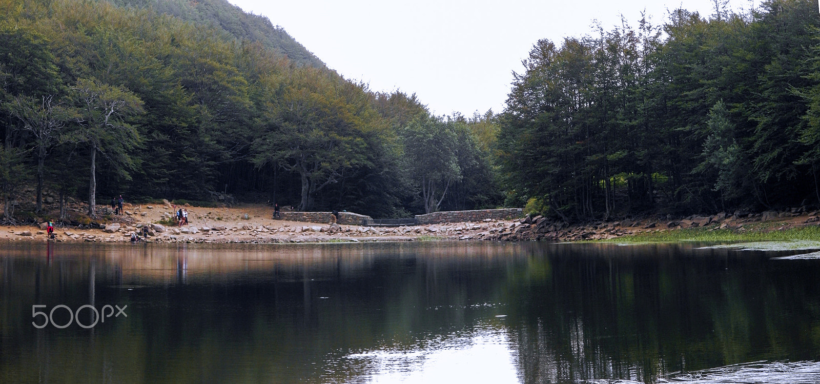 Olympus SP-620UZ sample photo. Lake in the italian apennine mountains photography