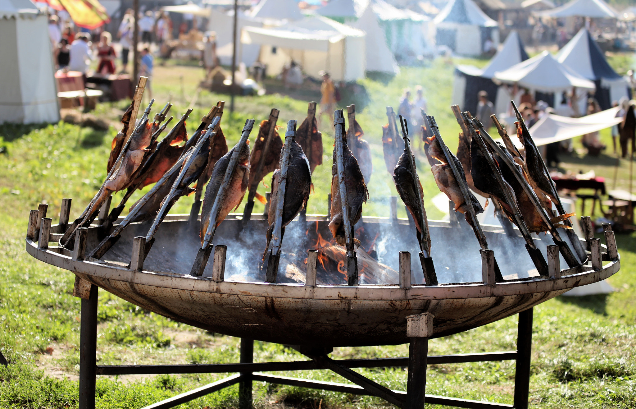 Canon EOS 5D Mark II sample photo. Smoked fish photography