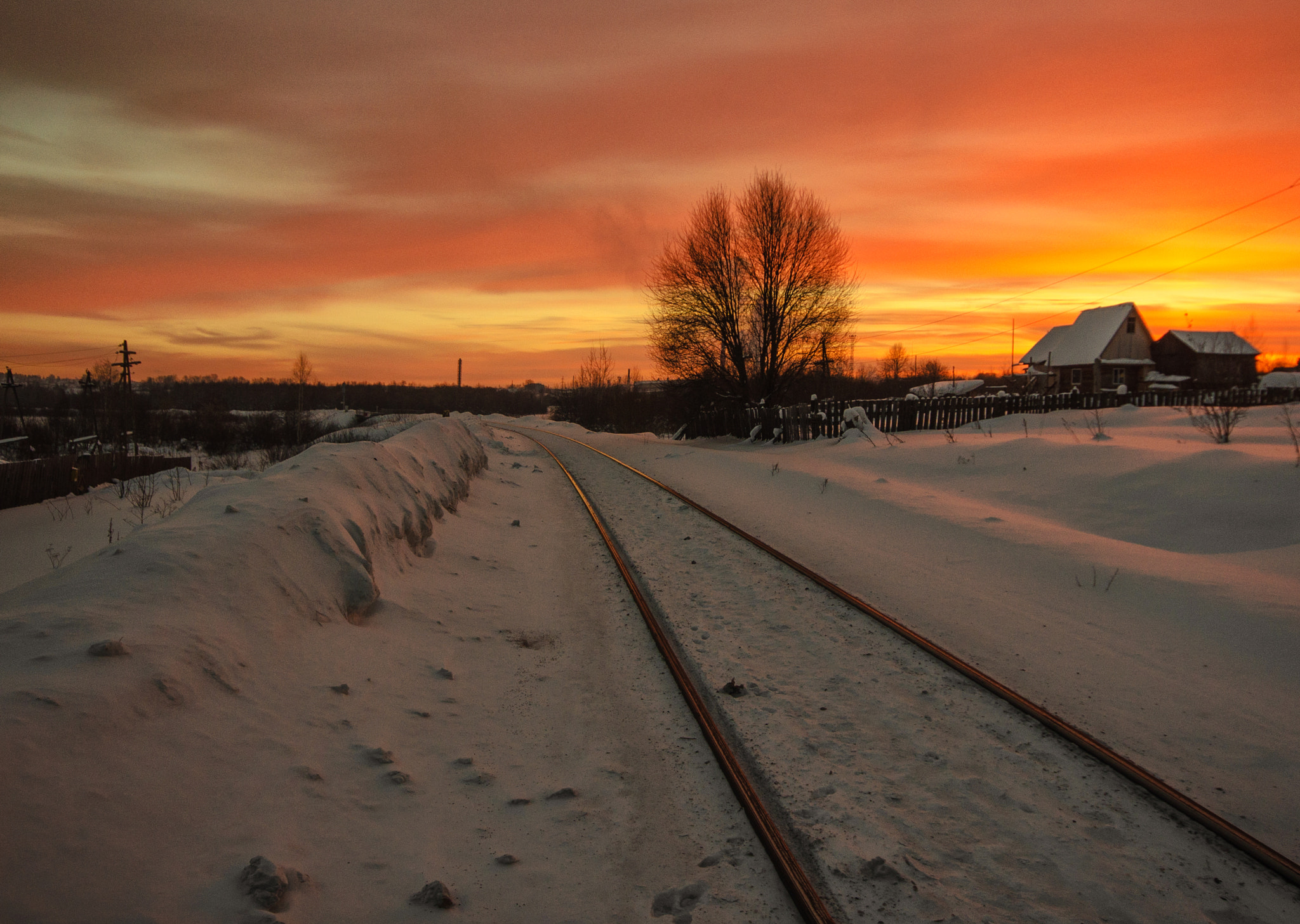 Sigma 10-20mm F4-5.6 EX DC HSM sample photo. Алый закат2 photography
