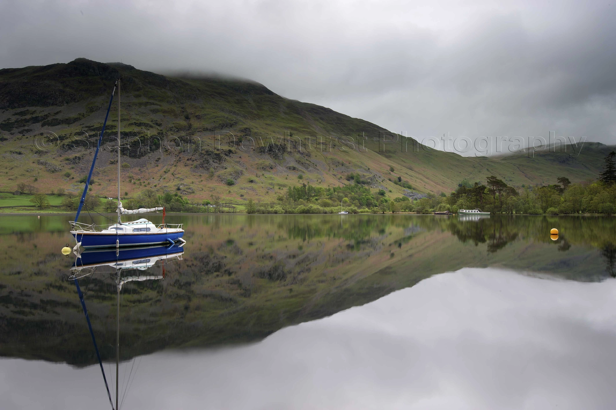 Nikon D3S sample photo. Boats moored up on ullswater sat the lake district in cumbria. photography