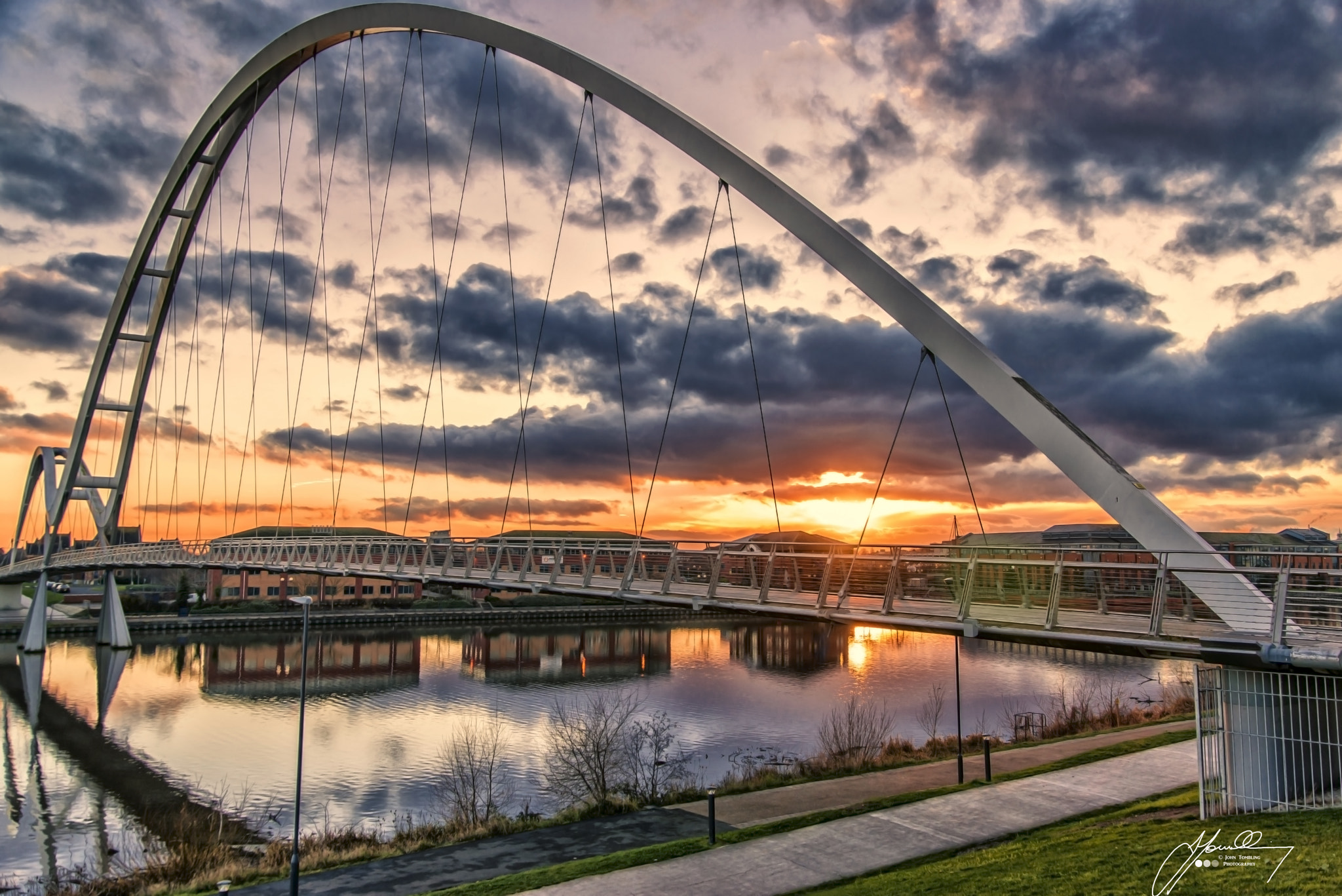 Nikon D800 sample photo. Infinity bridge - stockton on tees photography