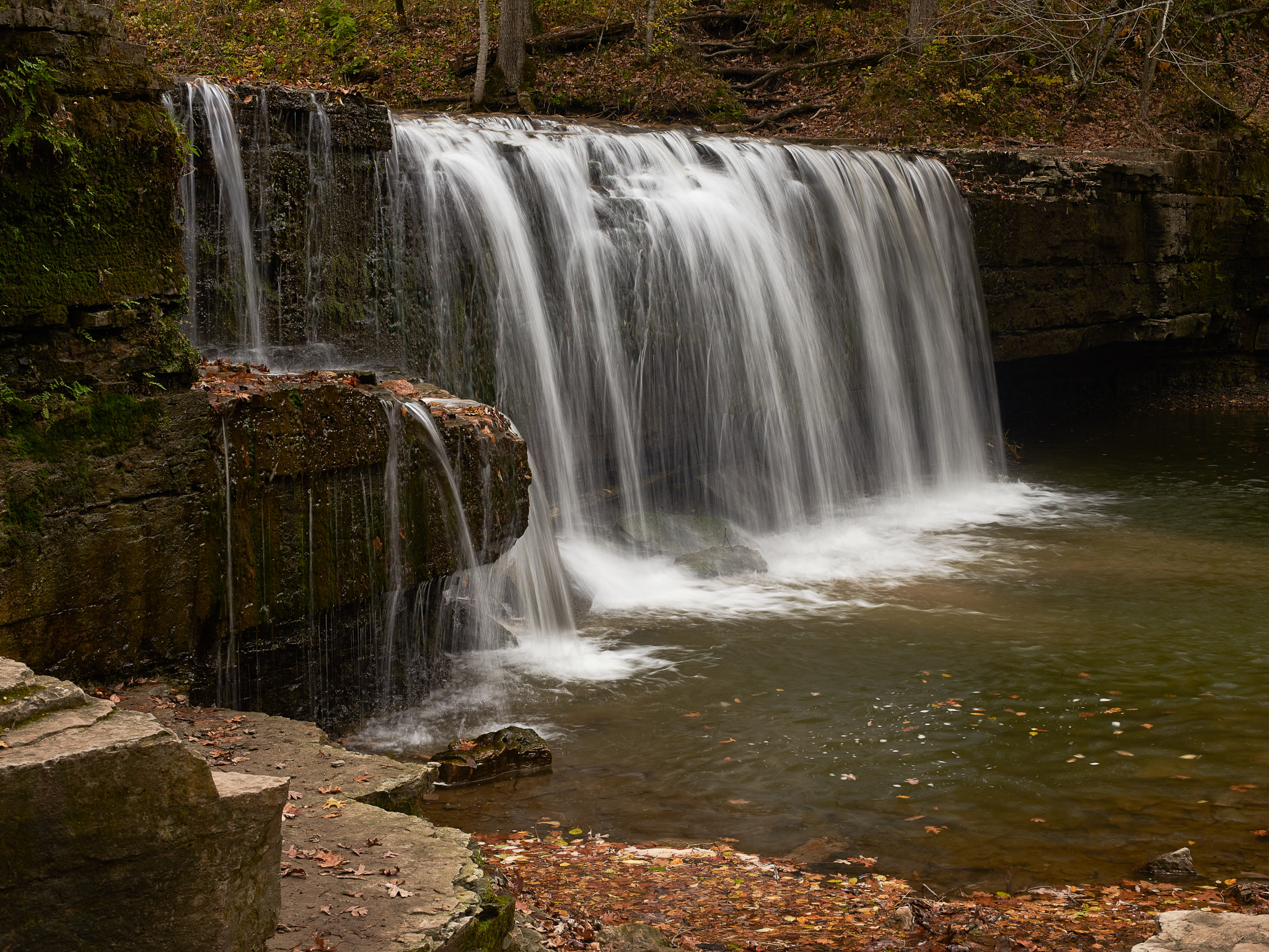 Nikon AF Nikkor 50mm F1.4D sample photo. Hidden falls photography