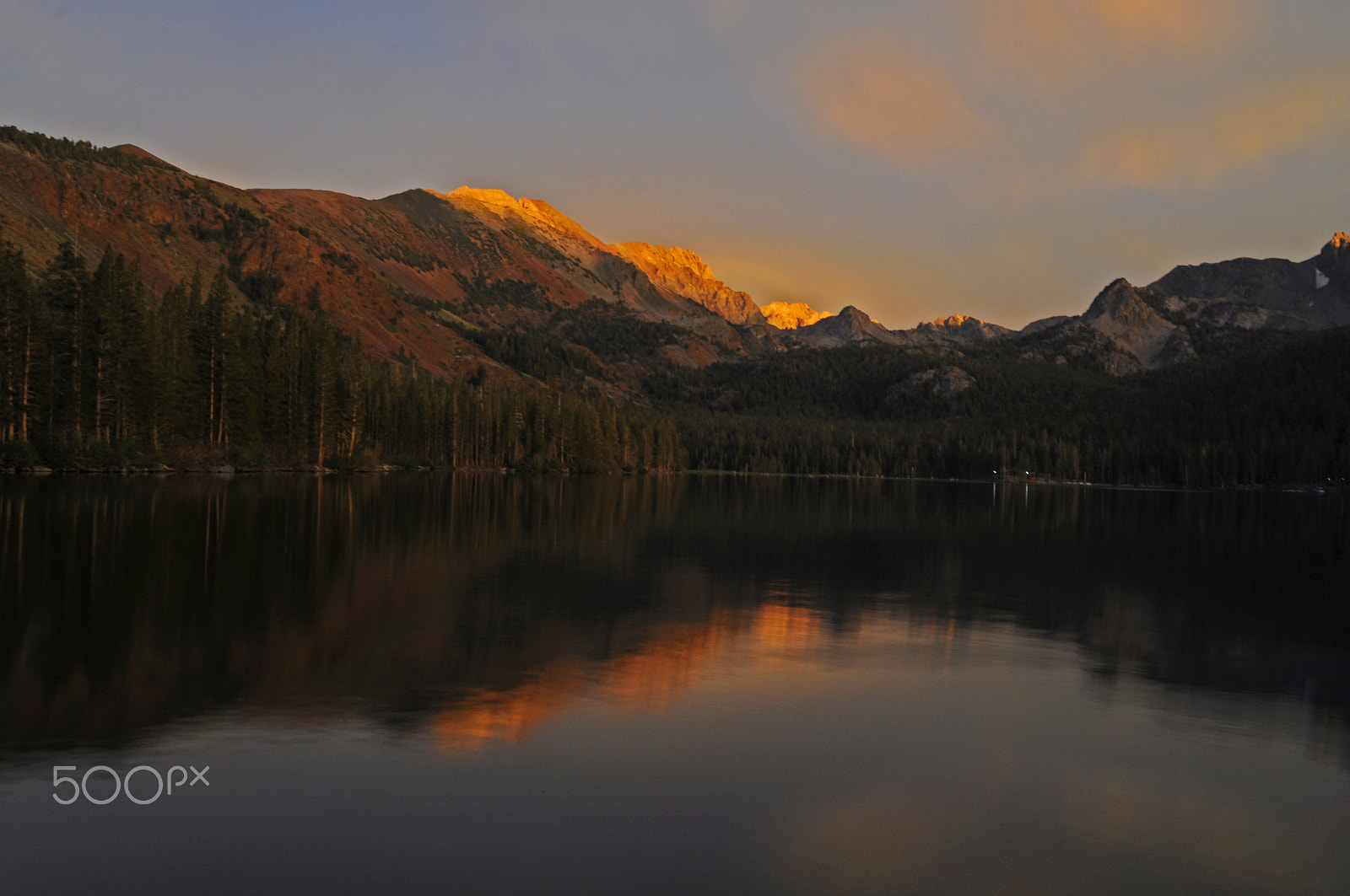 Nikon D90 + Sigma 18-200mm F3.5-6.3 DC OS HSM sample photo. Lake mary dusk photography