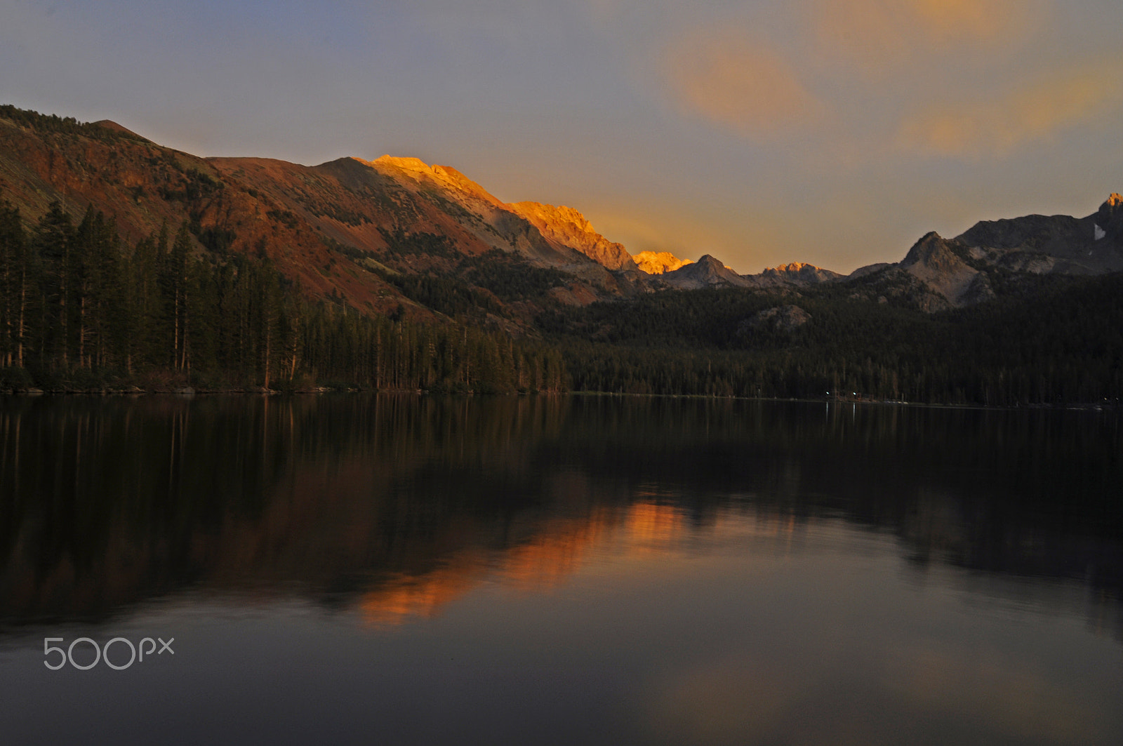 Sigma 18-200mm F3.5-6.3 DC OS HSM sample photo. Lake mary dusk photography