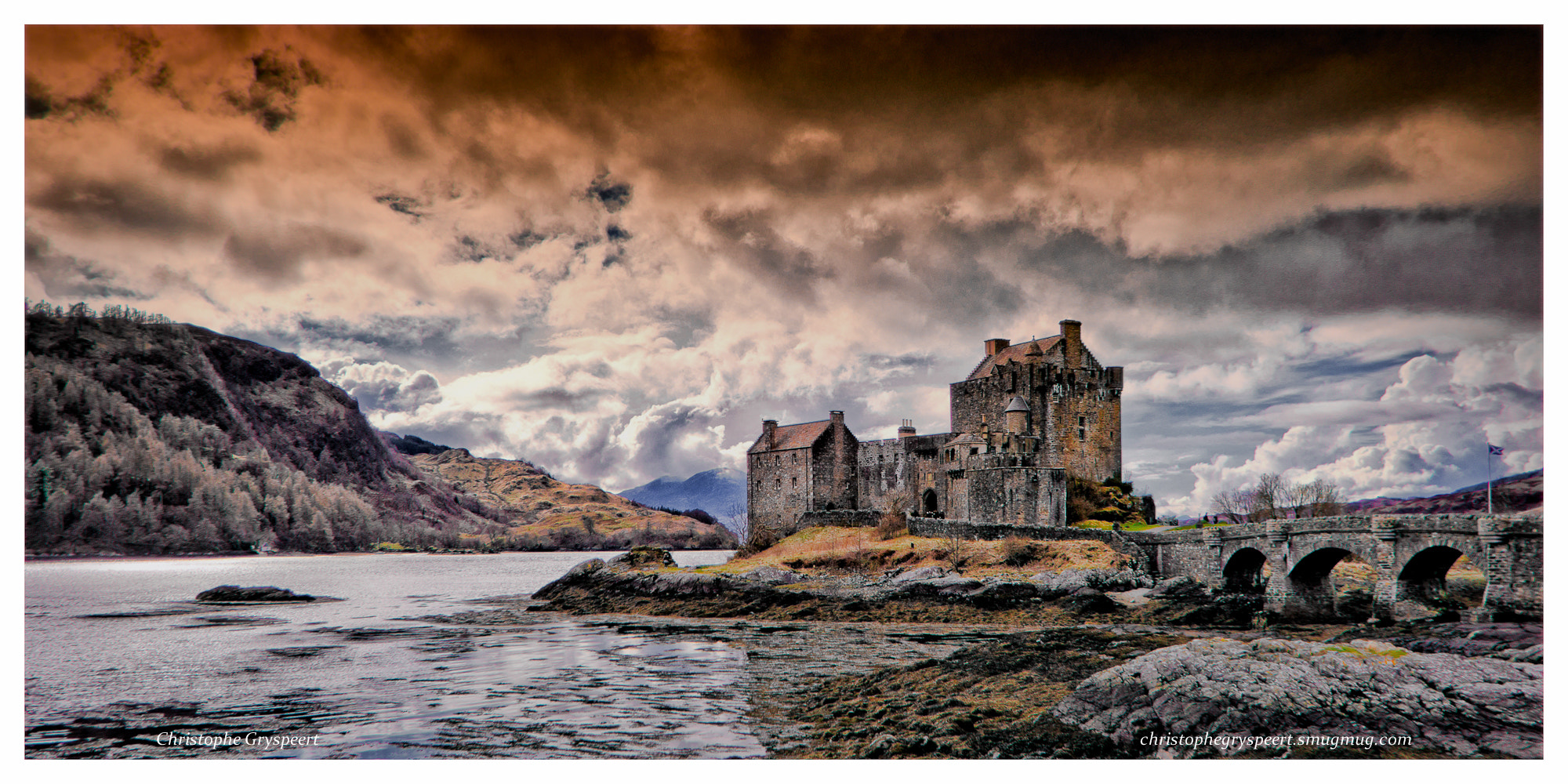 Pentax K-3 sample photo. Donan castle scotland photography