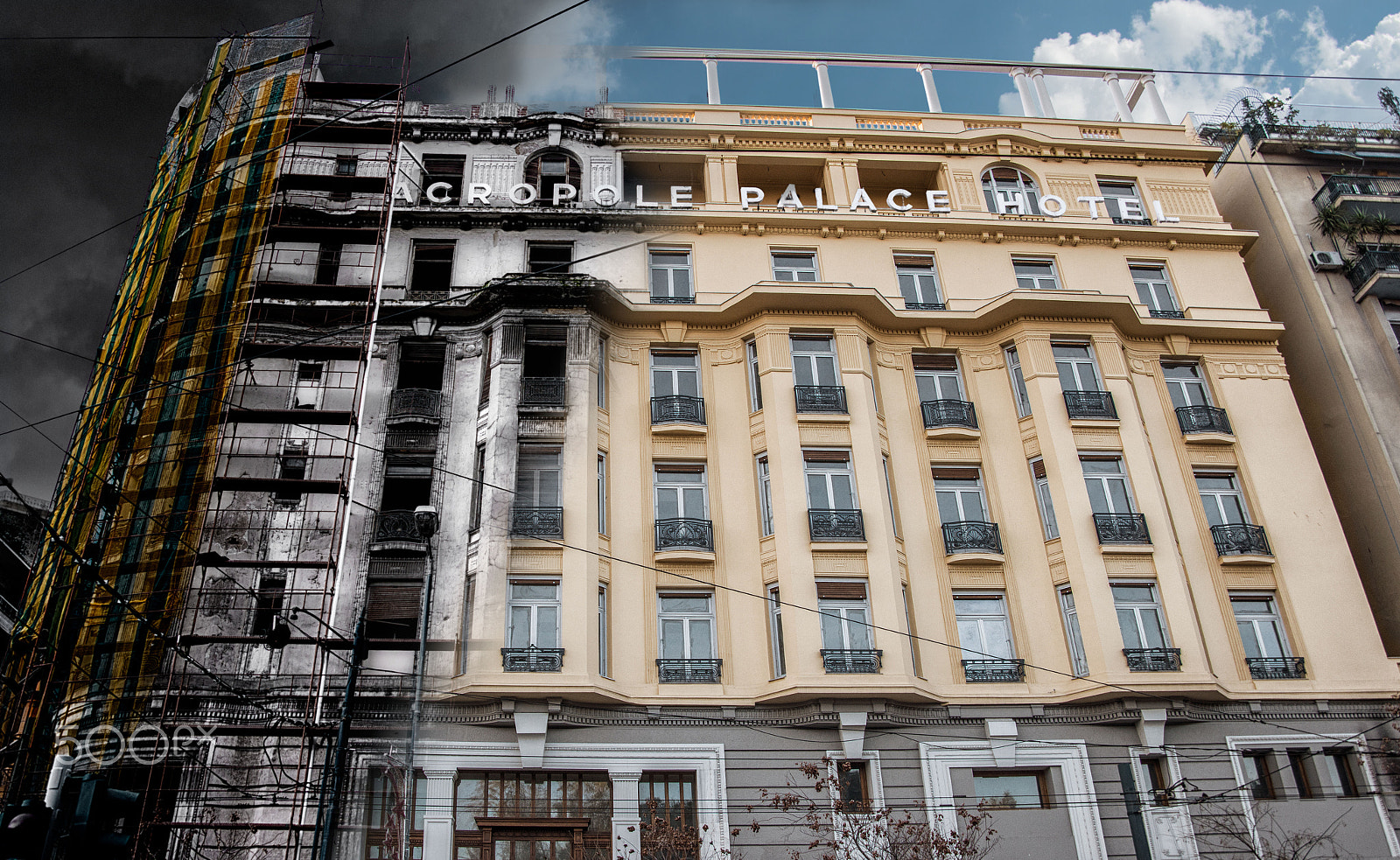 Nikon D800 sample photo. Acropole palace restauration photography
