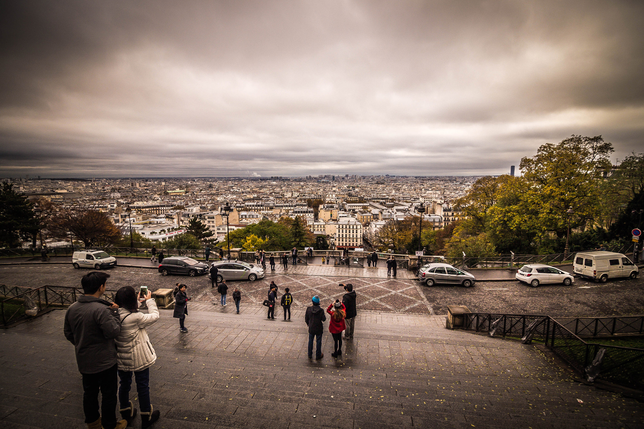 Canon EOS 700D (EOS Rebel T5i / EOS Kiss X7i) sample photo. París nublado desde sacre coeur photography