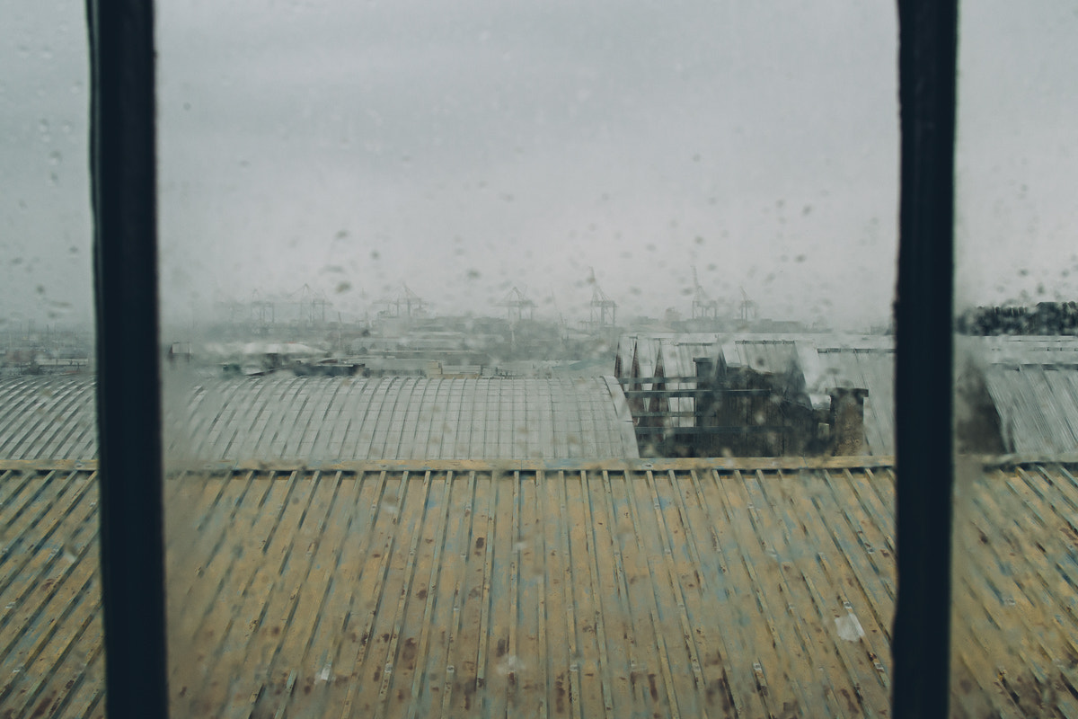 Olympus PEN E-PL5 sample photo. 24. rain at a small aperture photography