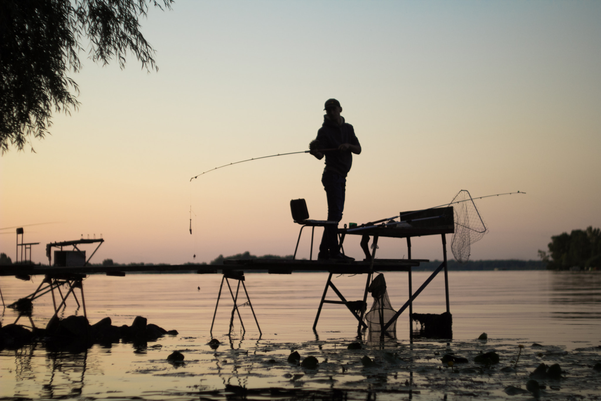 Canon EF 35-80mm f/4-5.6 sample photo. Fisherman photography