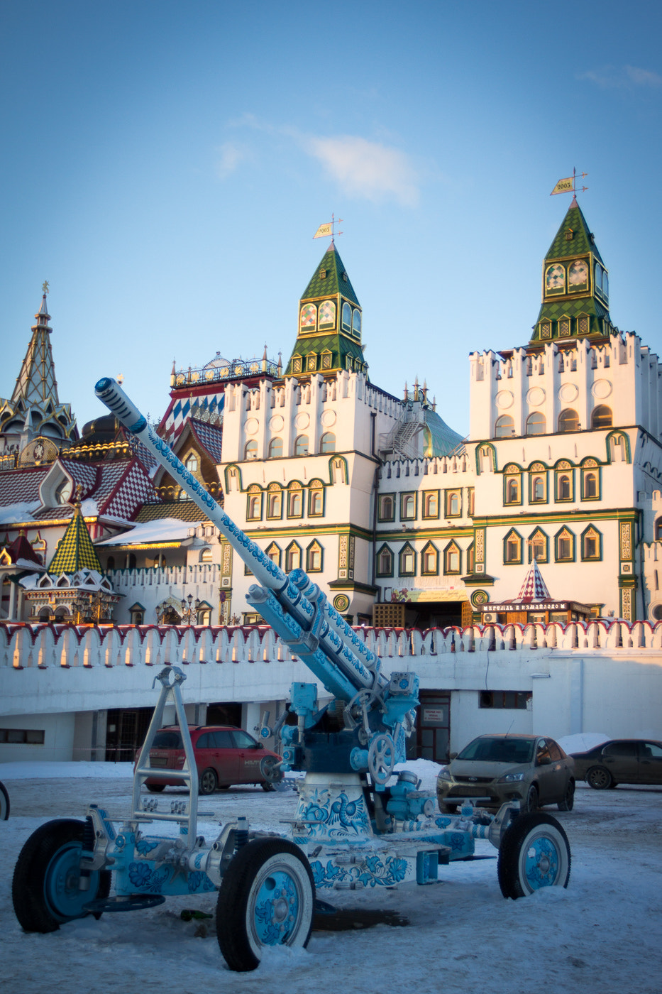 Canon EF 16-35mm F2.8L II USM sample photo. Kremlin in izmailovo photography