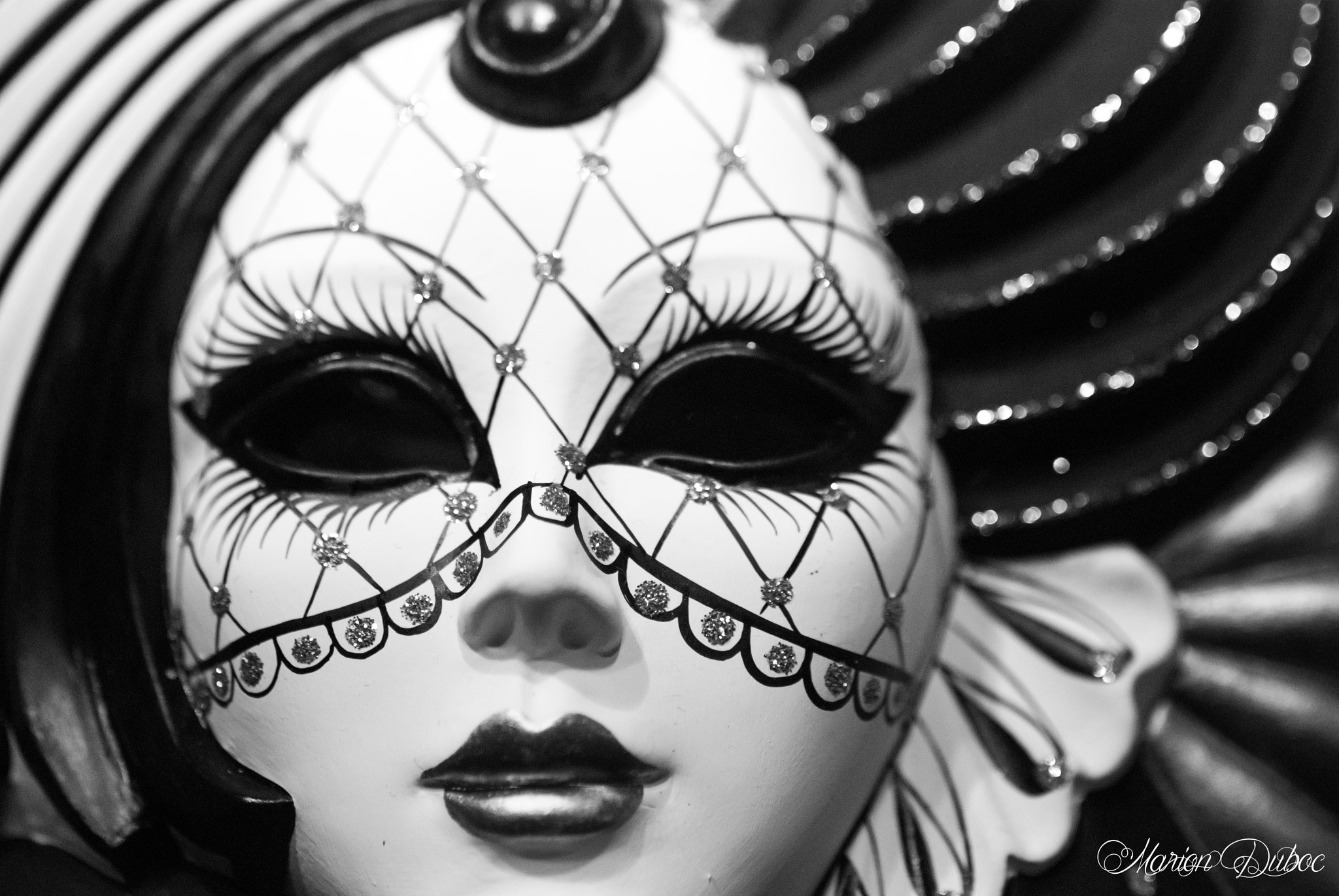 Nikon D80 sample photo. Venetian mask photography