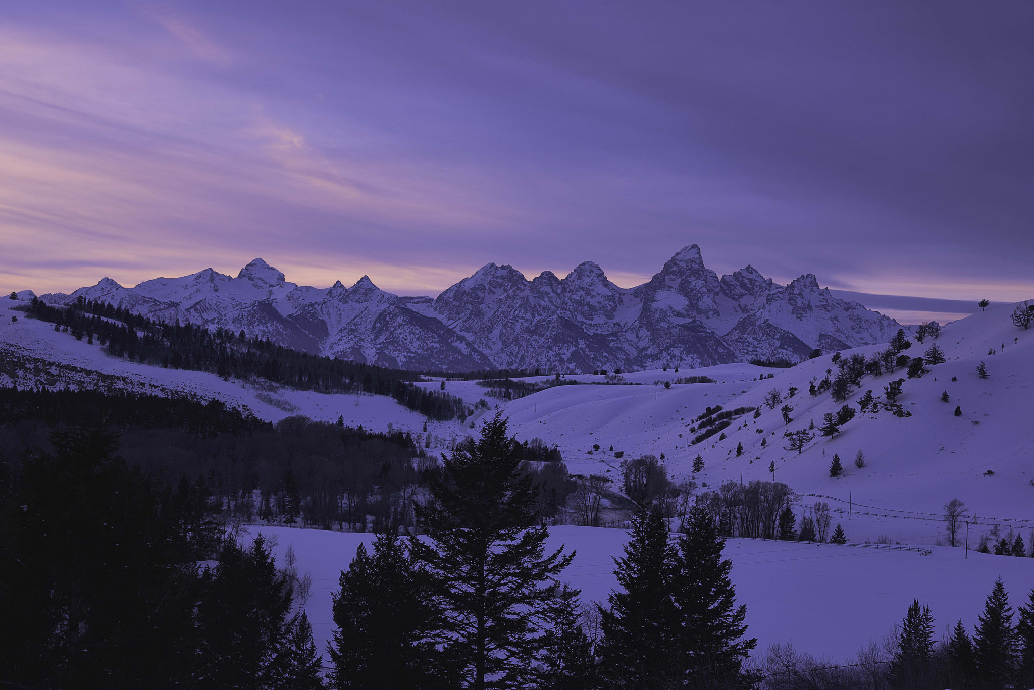 Nikon AF-S Nikkor 50mm F1.8G sample photo. Tetons at sunset!  photography