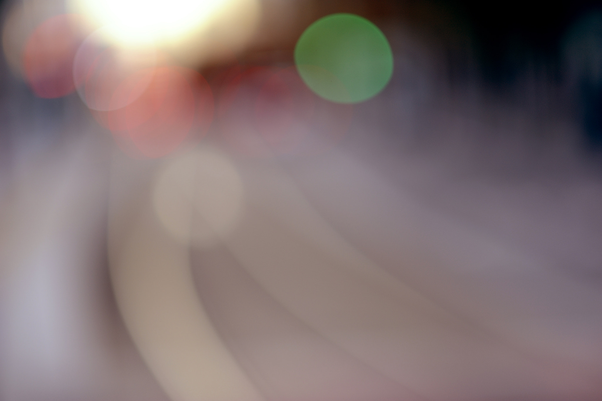 AF DC-Nikkor 135mm f/2D sample photo. Tram railway bokeh photography