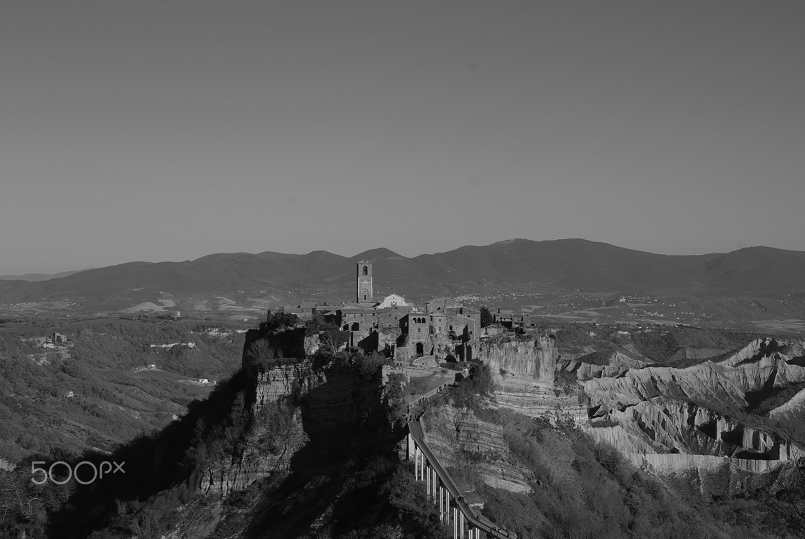 Pentax smc DA 18-270mm F3.5-6.3 ED SDM sample photo. Civita di bagnoreggio photography