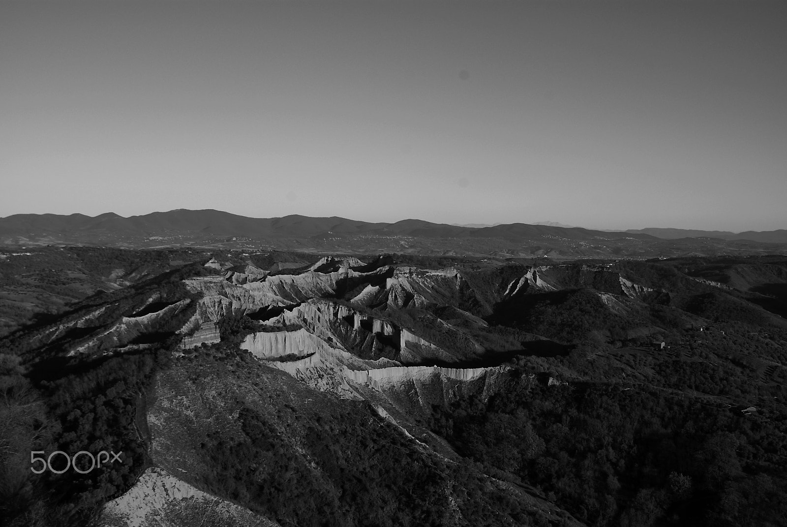 Pentax K10D sample photo. The badlands photography