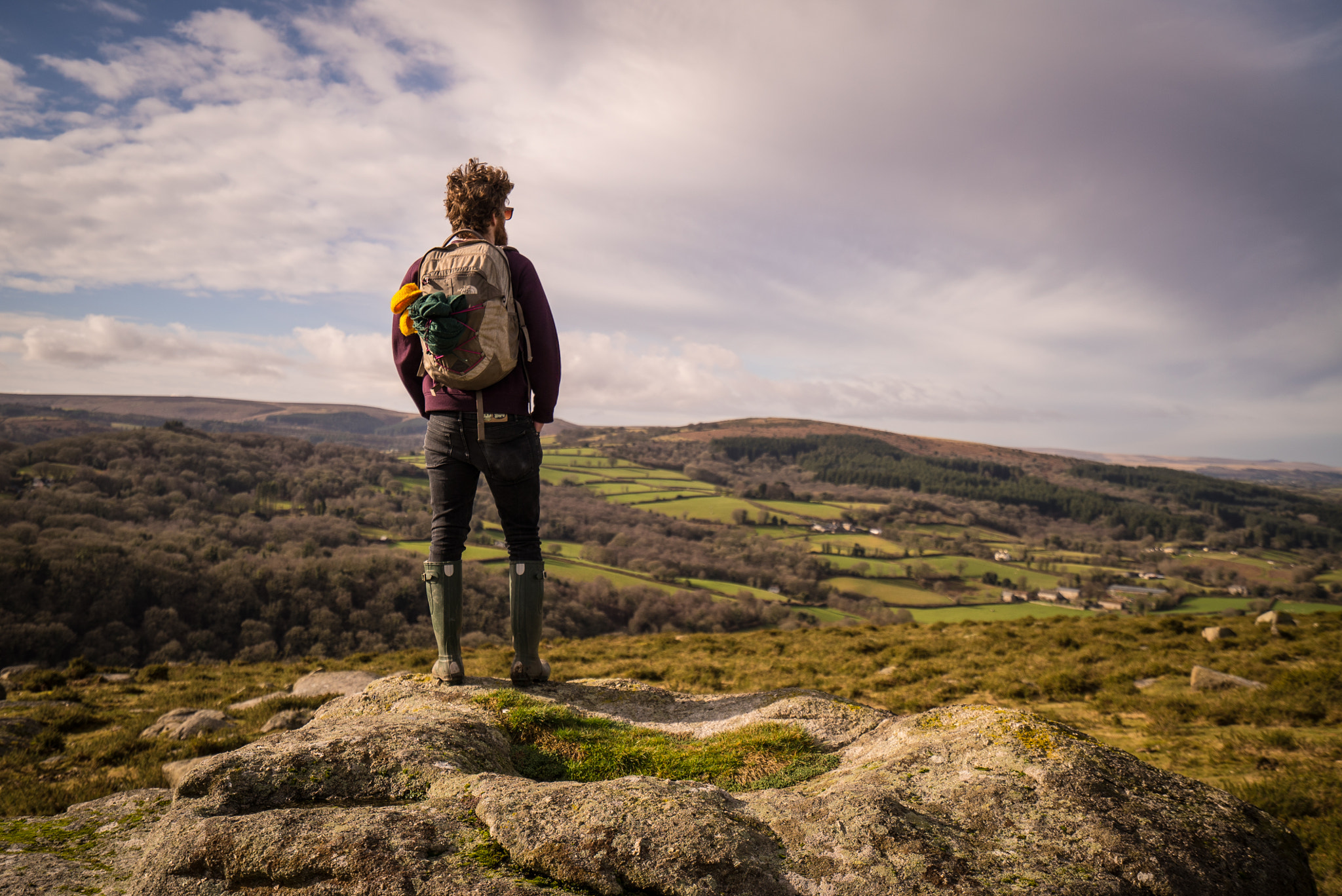 Sony a7S + Sony Vario-Tessar T* FE 16-35mm F4 ZA OSS sample photo. Views on dartmoor photography