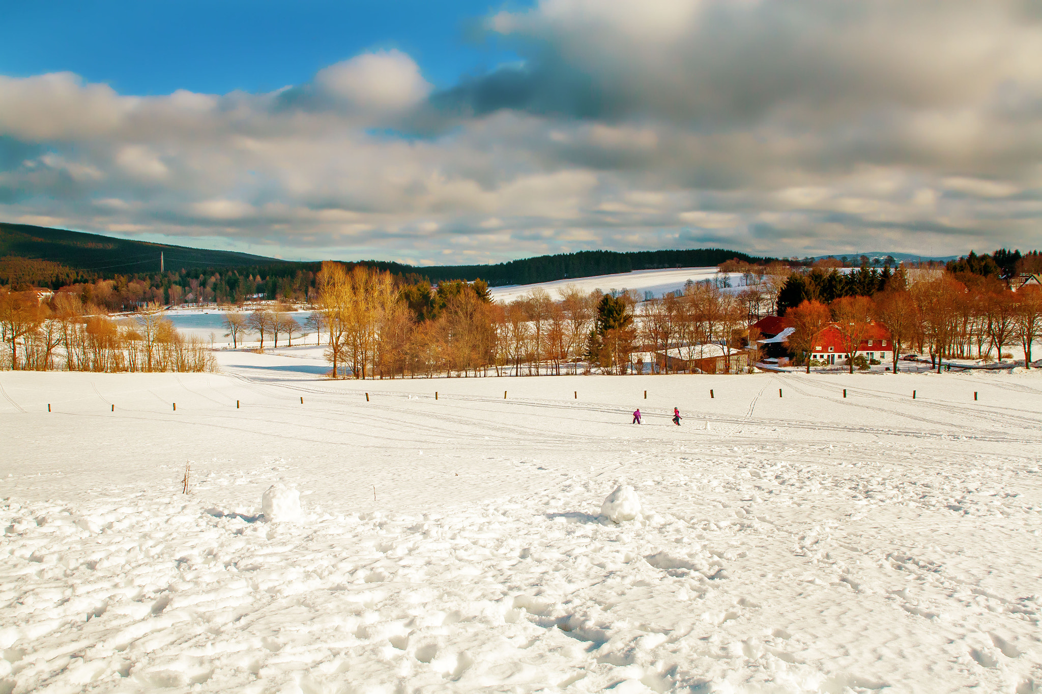 Canon EOS 5D + Canon EF 20-35mm F3.5-4.5 USM sample photo. Winter im harz photography