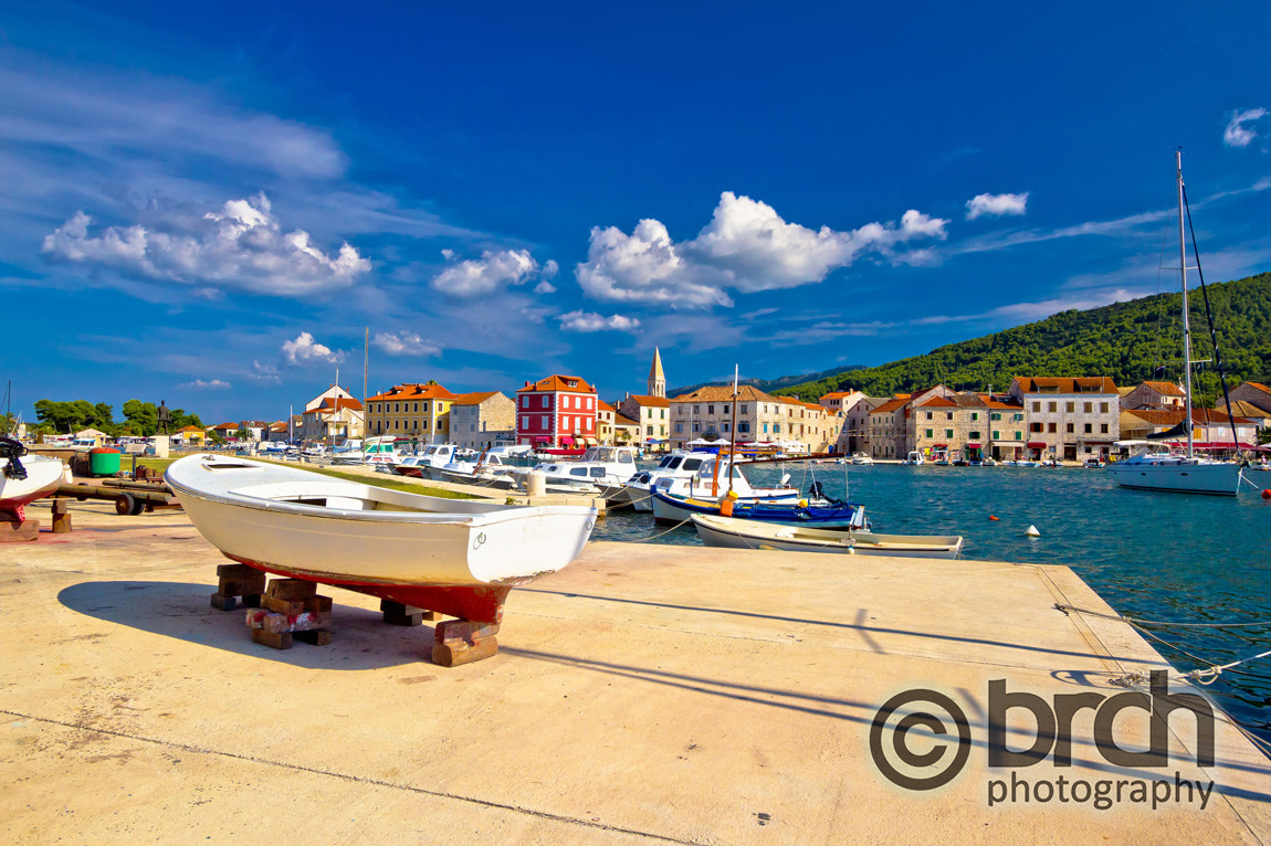 Canon EF-S 10-22mm F3.5-4.5 USM sample photo. Old pictoresque town of starigrad hvar photography