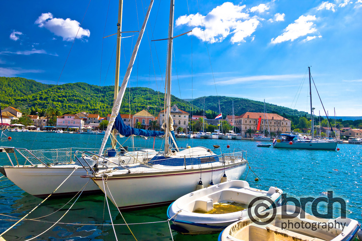 Canon EF-S 10-22mm F3.5-4.5 USM sample photo. Stari grad on hvar island sailing destination photography