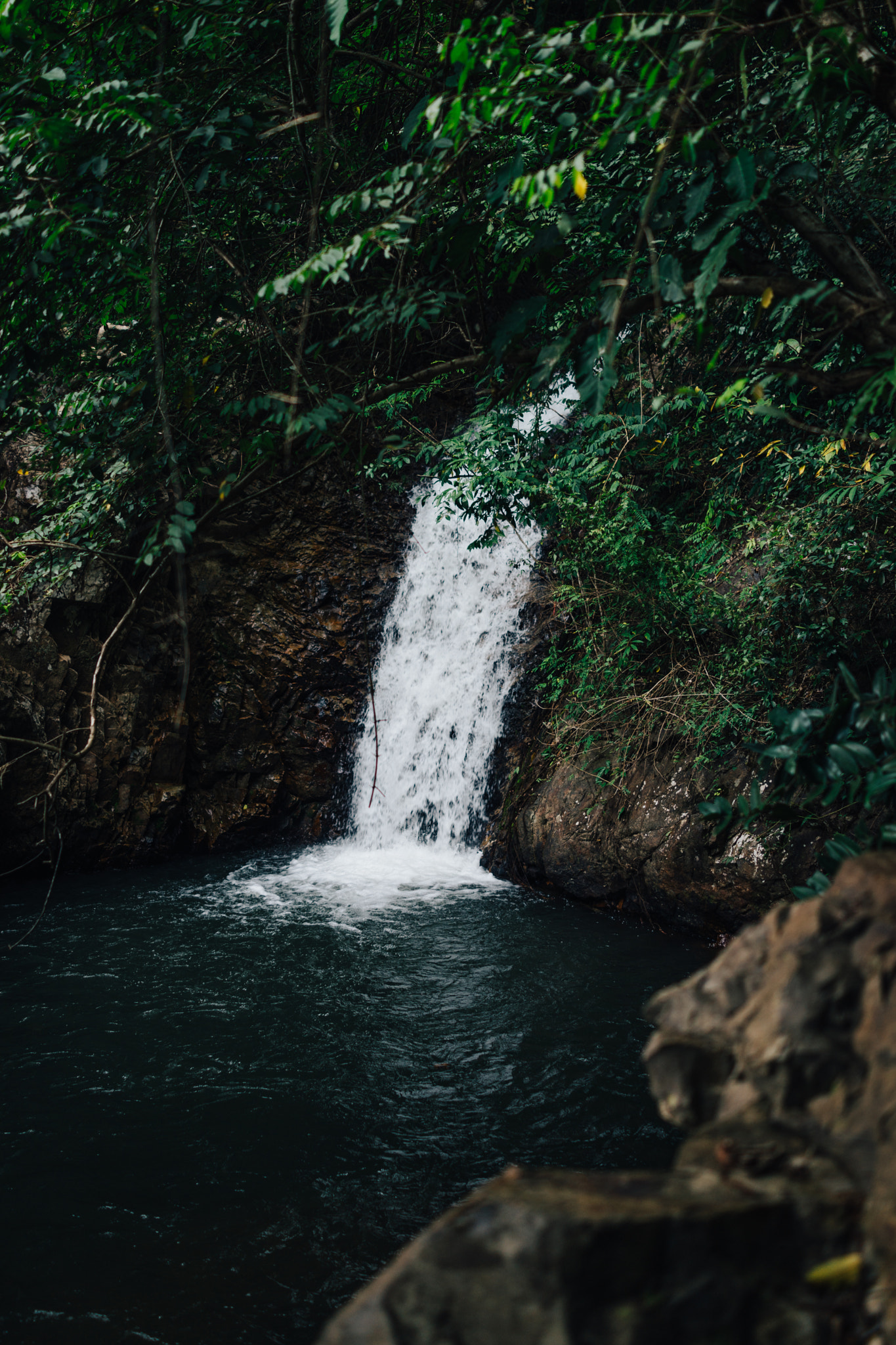 Sony Cyber-shot DSC-RX1 + 35mm F2.0 sample photo. Huay tho waterfall photography